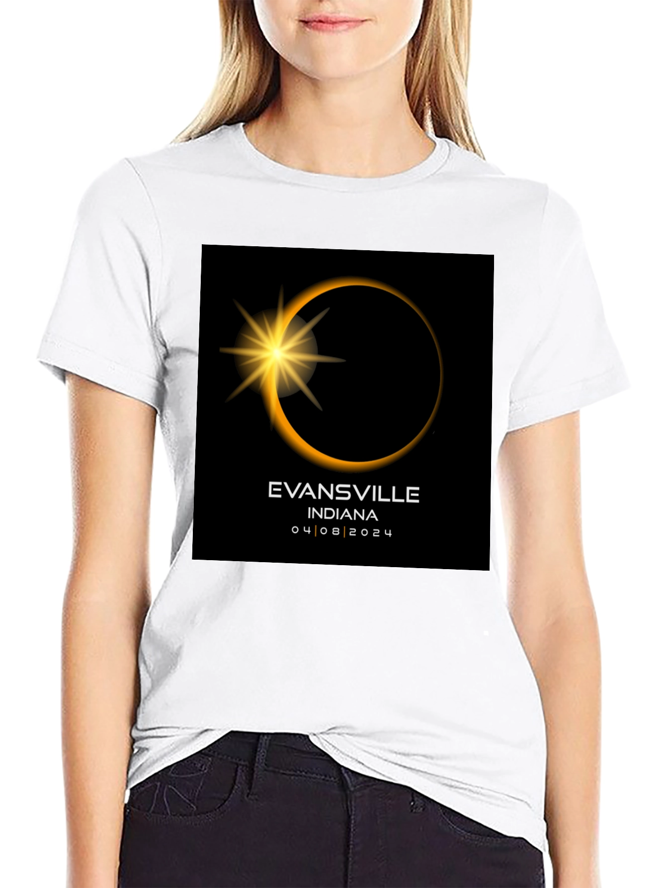 Evansville Eclipse T-Shirt - April 8 2024