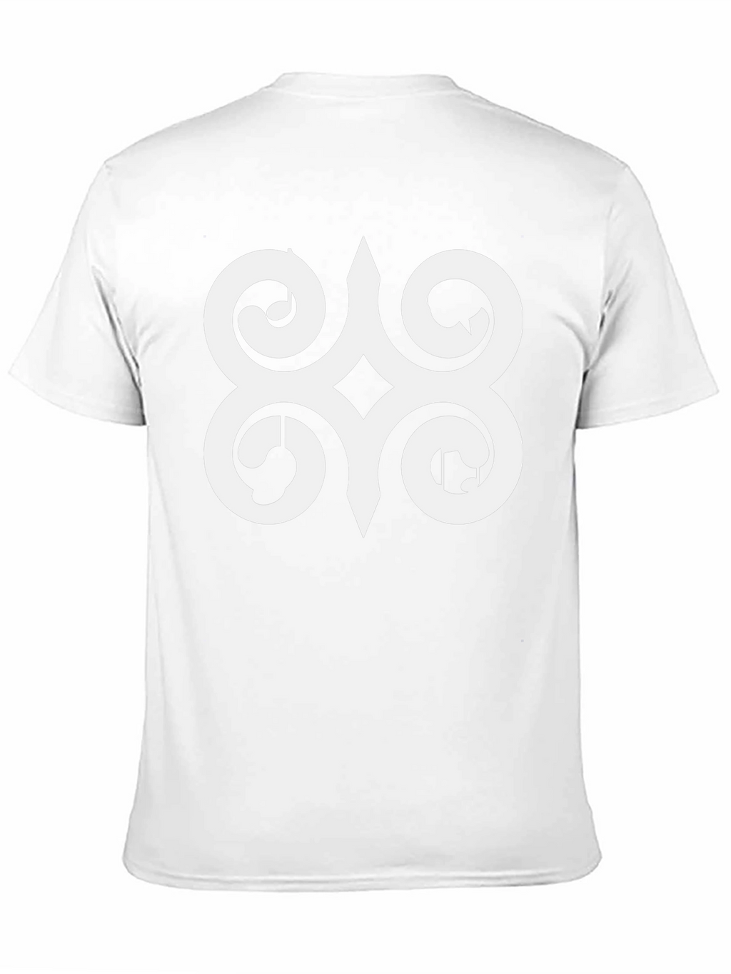 Adinkra Symbol Graphic T-Shirt - Black
