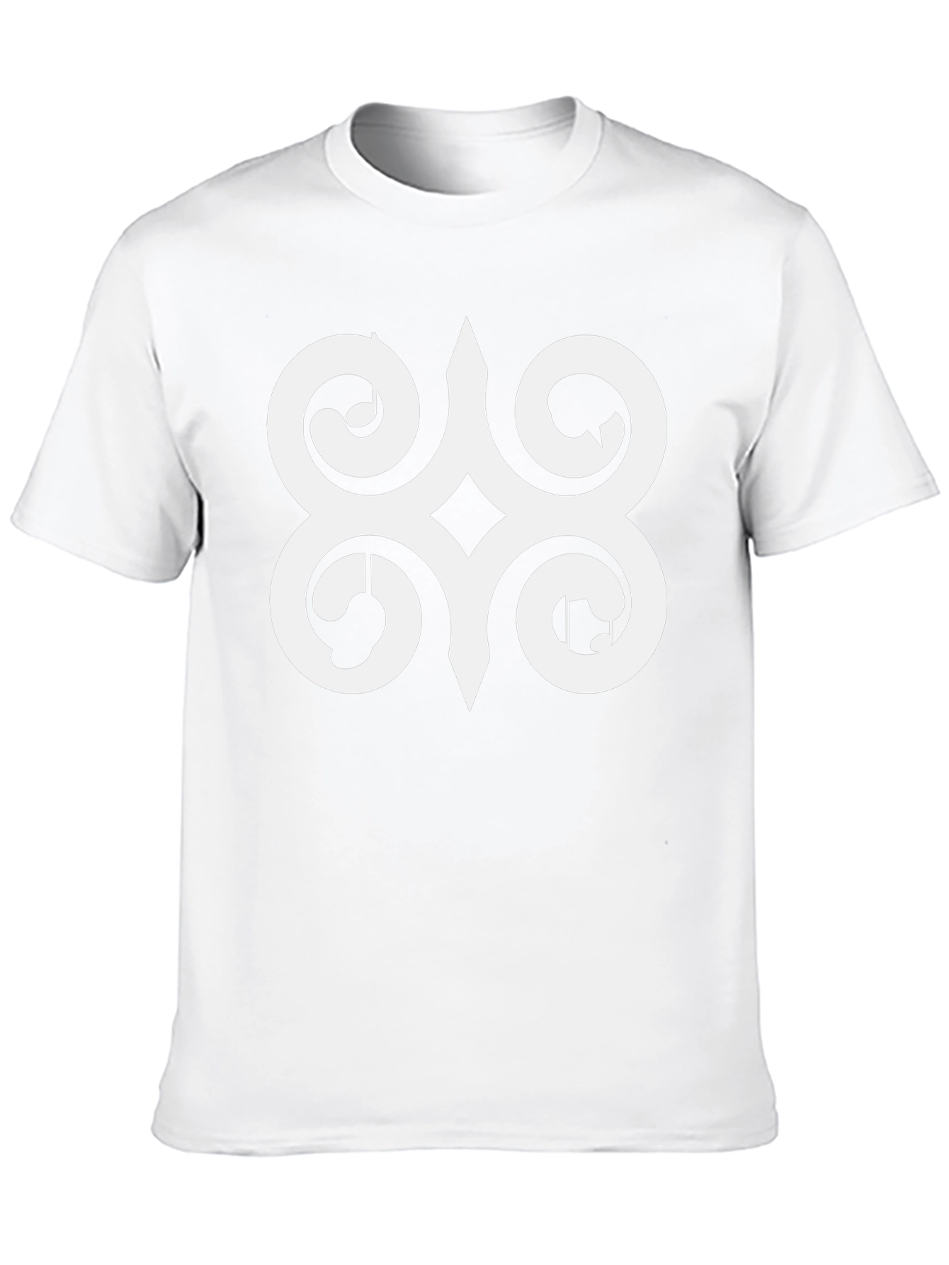 Adinkra Symbol Graphic T-Shirt - Black