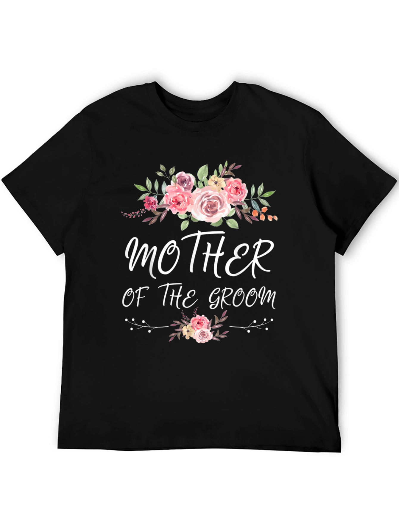 Mother of the Groom Floral T-Shirt
