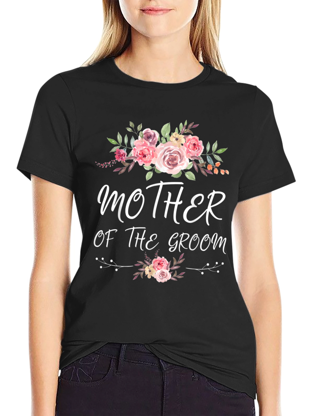 Mother of the Groom Floral T-Shirt