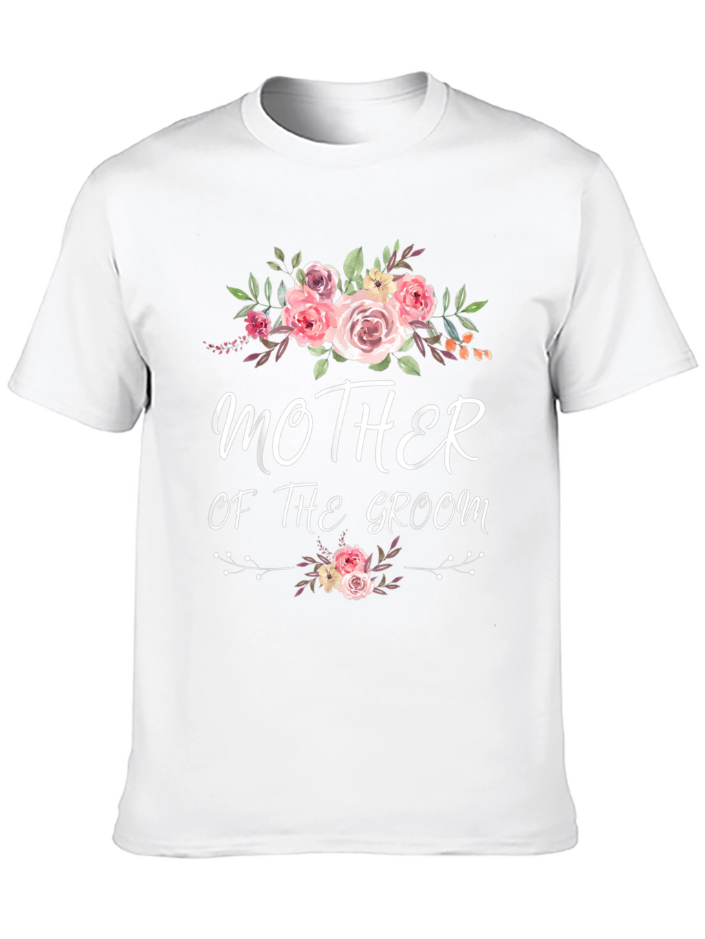 Mother of the Groom Floral T-Shirt