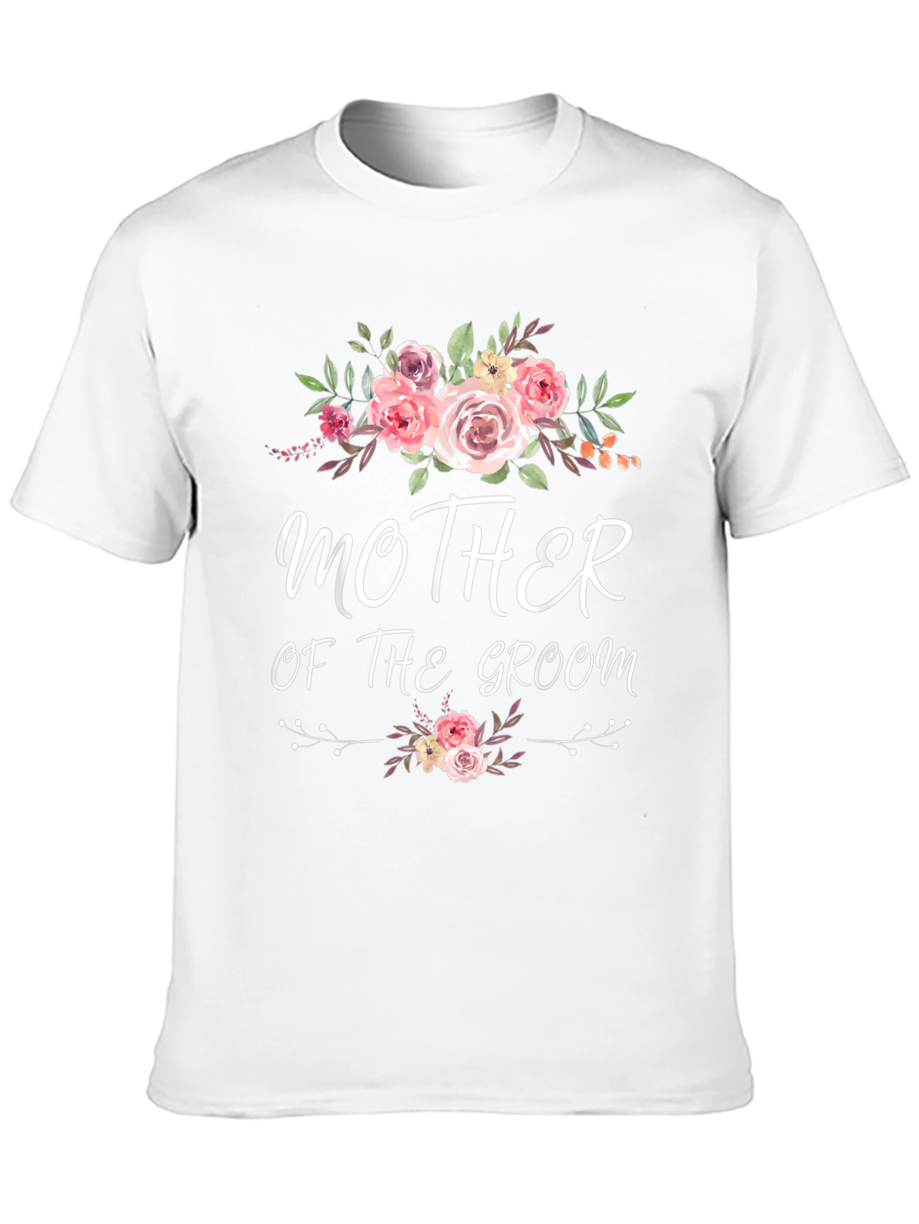 Mother of the Groom Floral T-Shirt