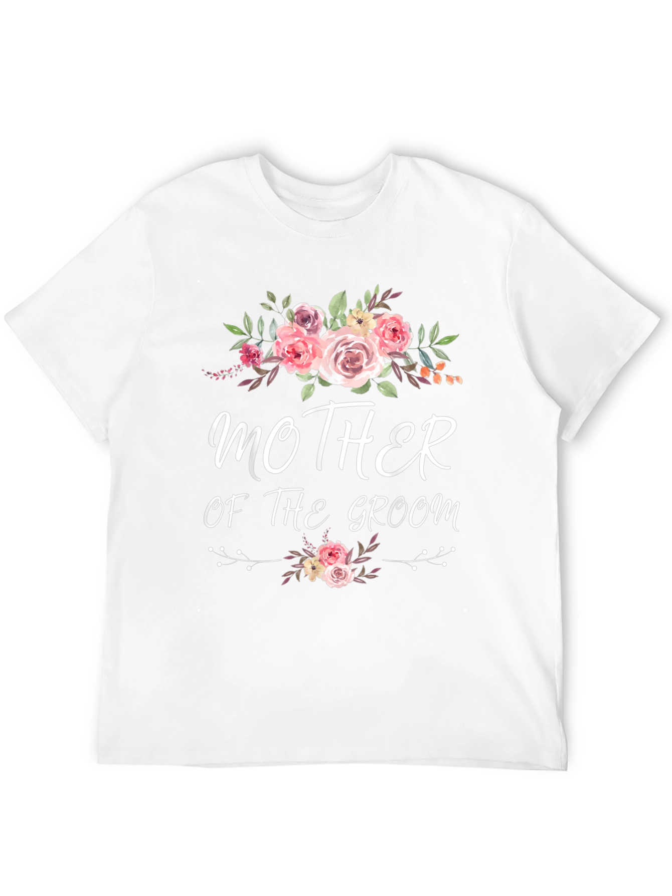 Mother of the Groom Floral T-Shirt