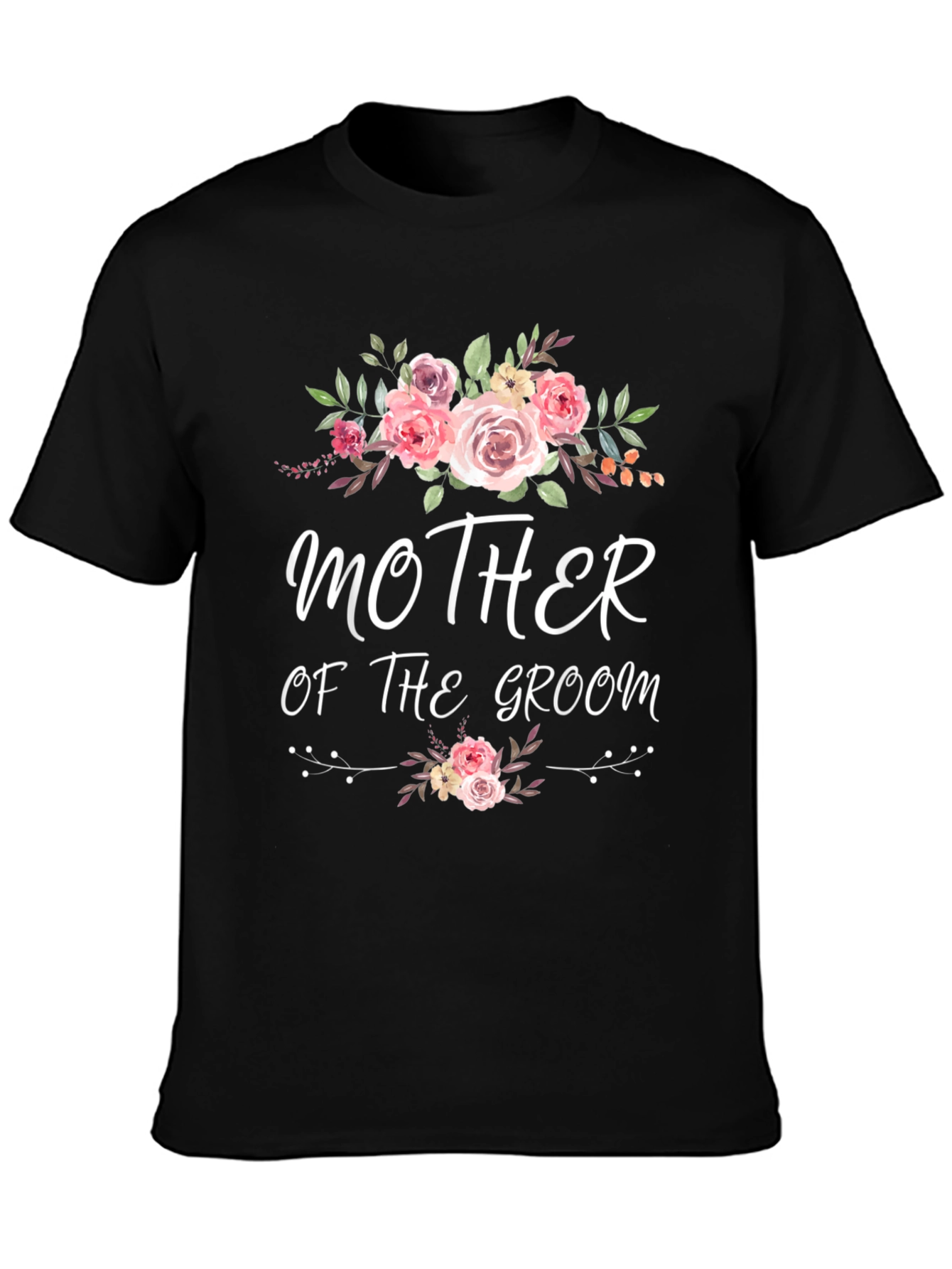Mother of the Groom Floral T-Shirt