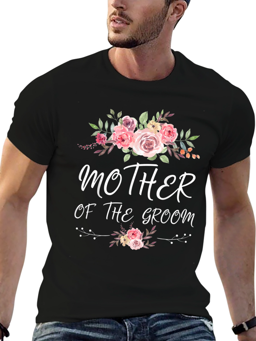Mother of the Groom Floral T-Shirt