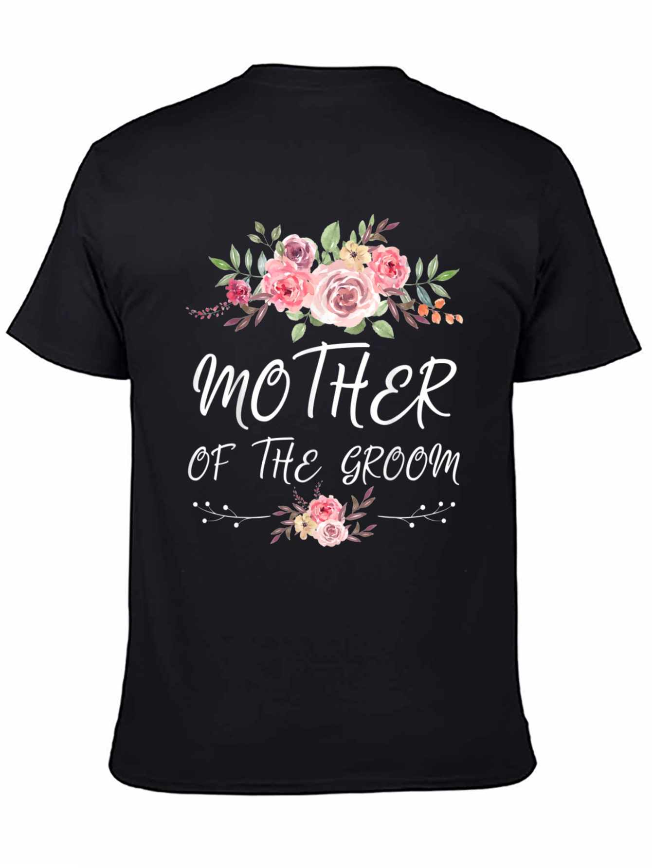 Mother of the Groom Floral T-Shirt
