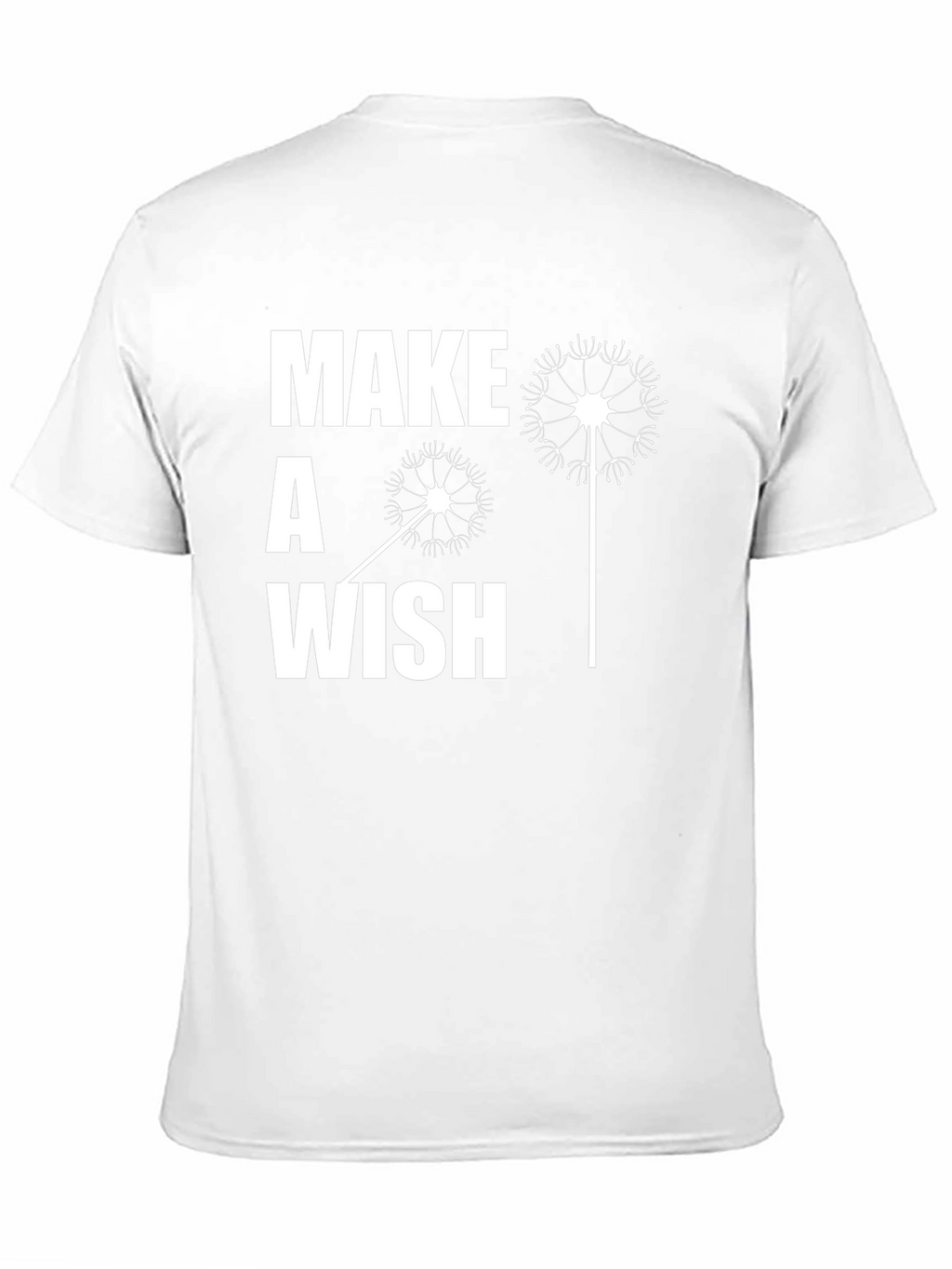 Make a Wish Graphic Tee - Casual Black T-Shirt
