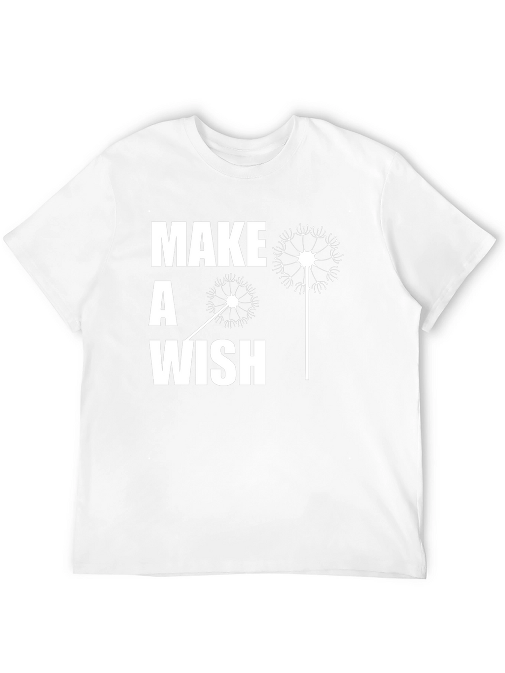Make a Wish Graphic Tee - Casual Black T-Shirt