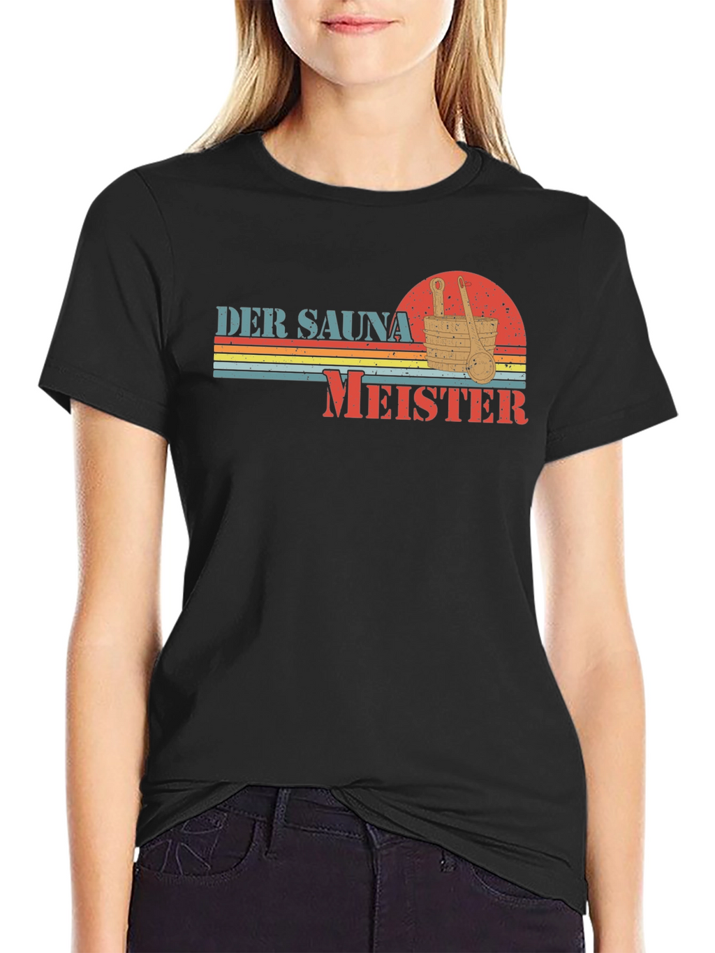 Der Sauna Meister Graphic T-Shirt