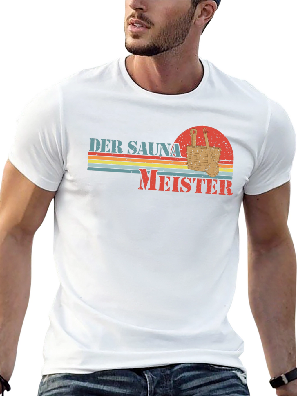 Der Sauna Meister Graphic T-Shirt