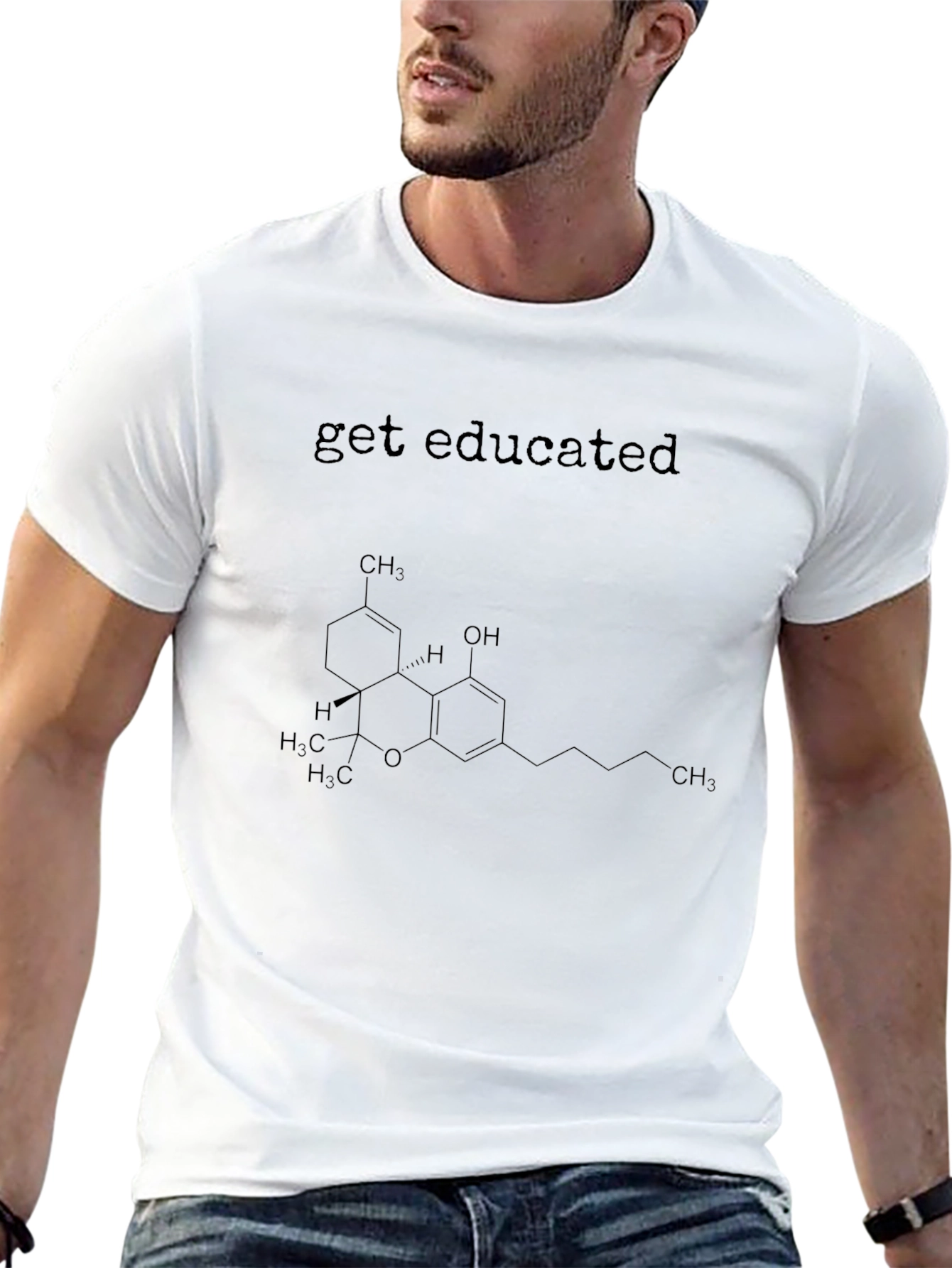 Get Educated THC Graphic Tee