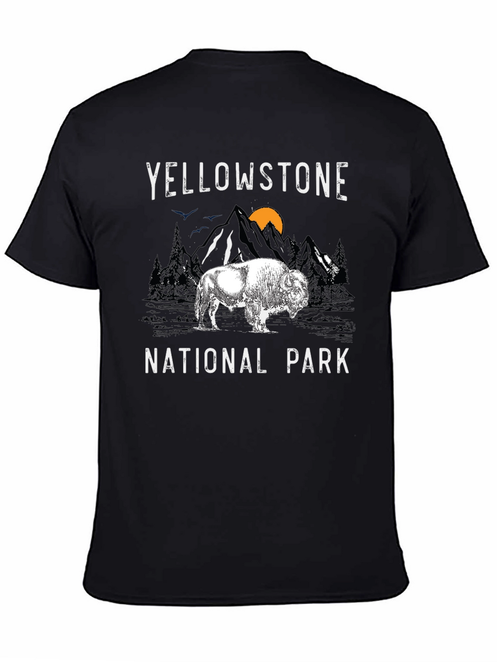 Yellowstone National Park Bison Graphic Tee