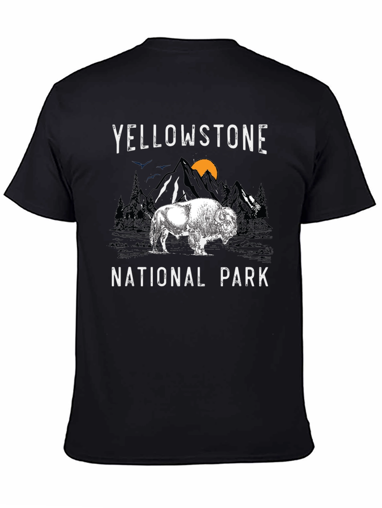 Yellowstone National Park Bison Graphic Tee