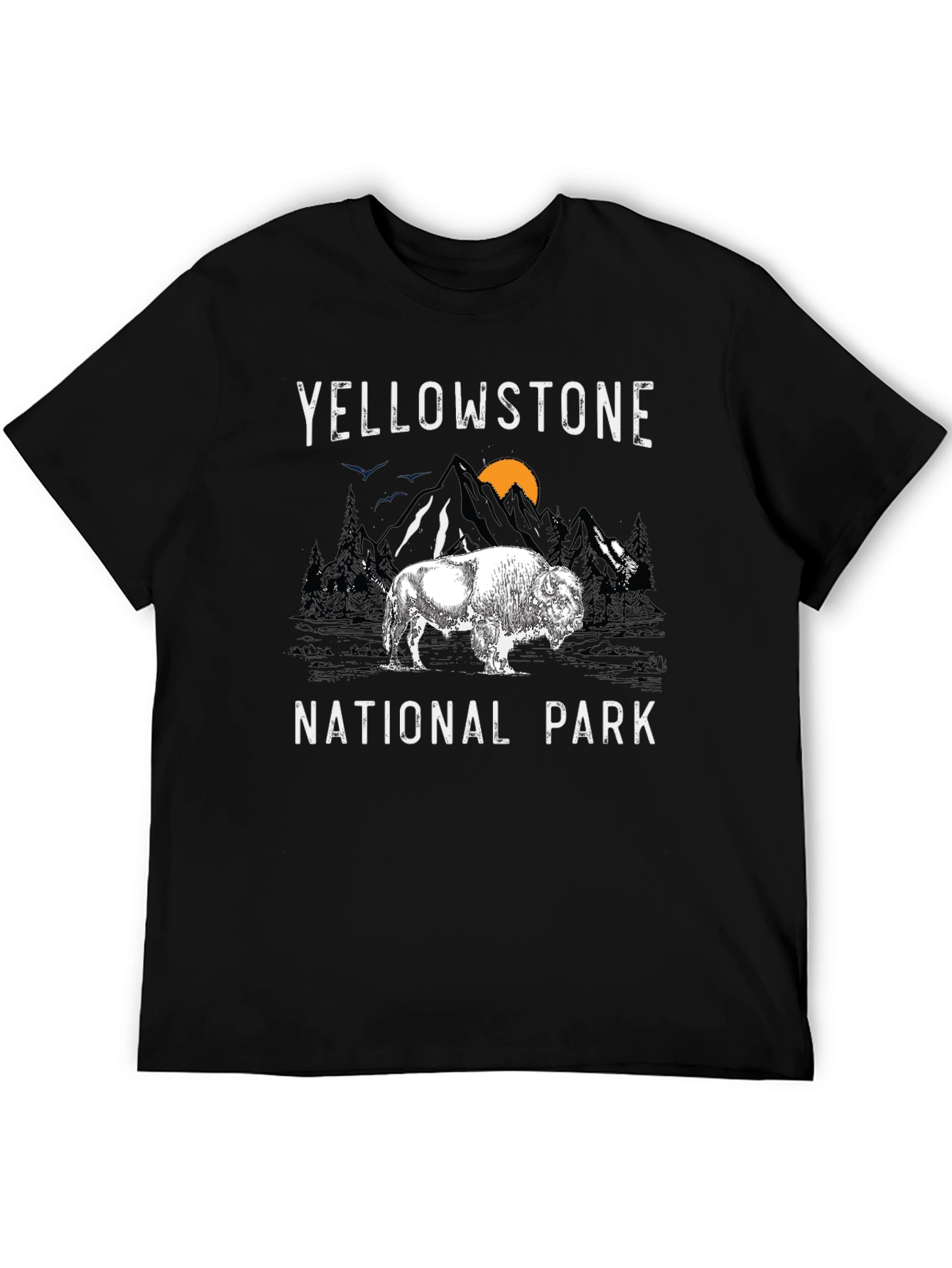 Yellowstone National Park Bison Graphic Tee