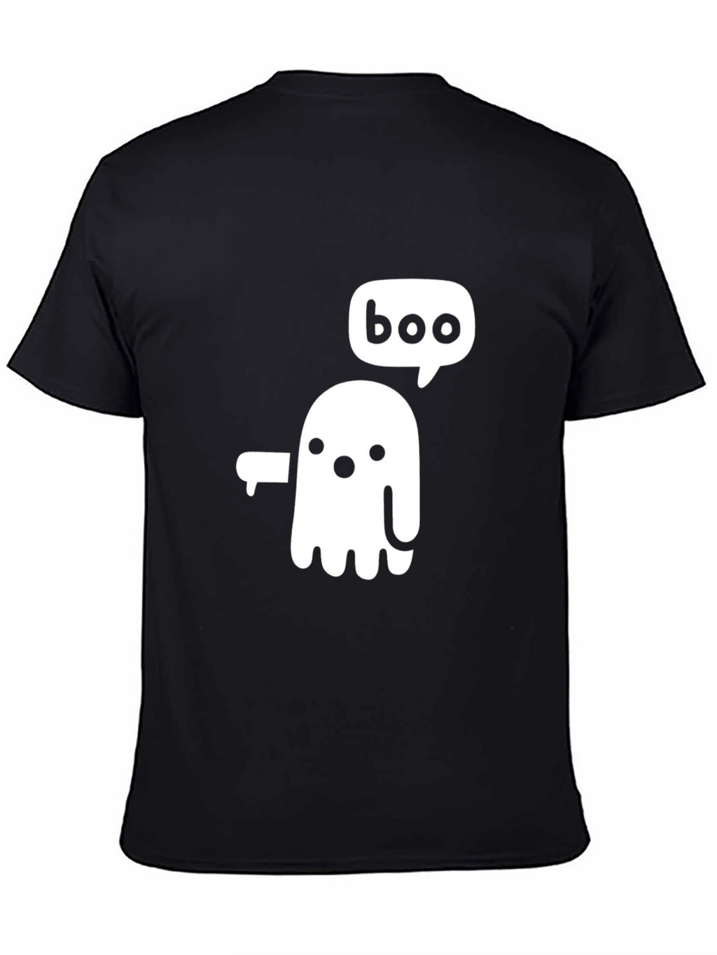Boo Ghost Graphic Tee - Halloween Spooky Season