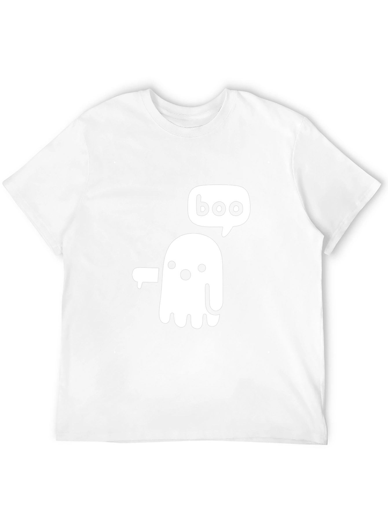 Boo Ghost Graphic Tee - Halloween Spooky Season