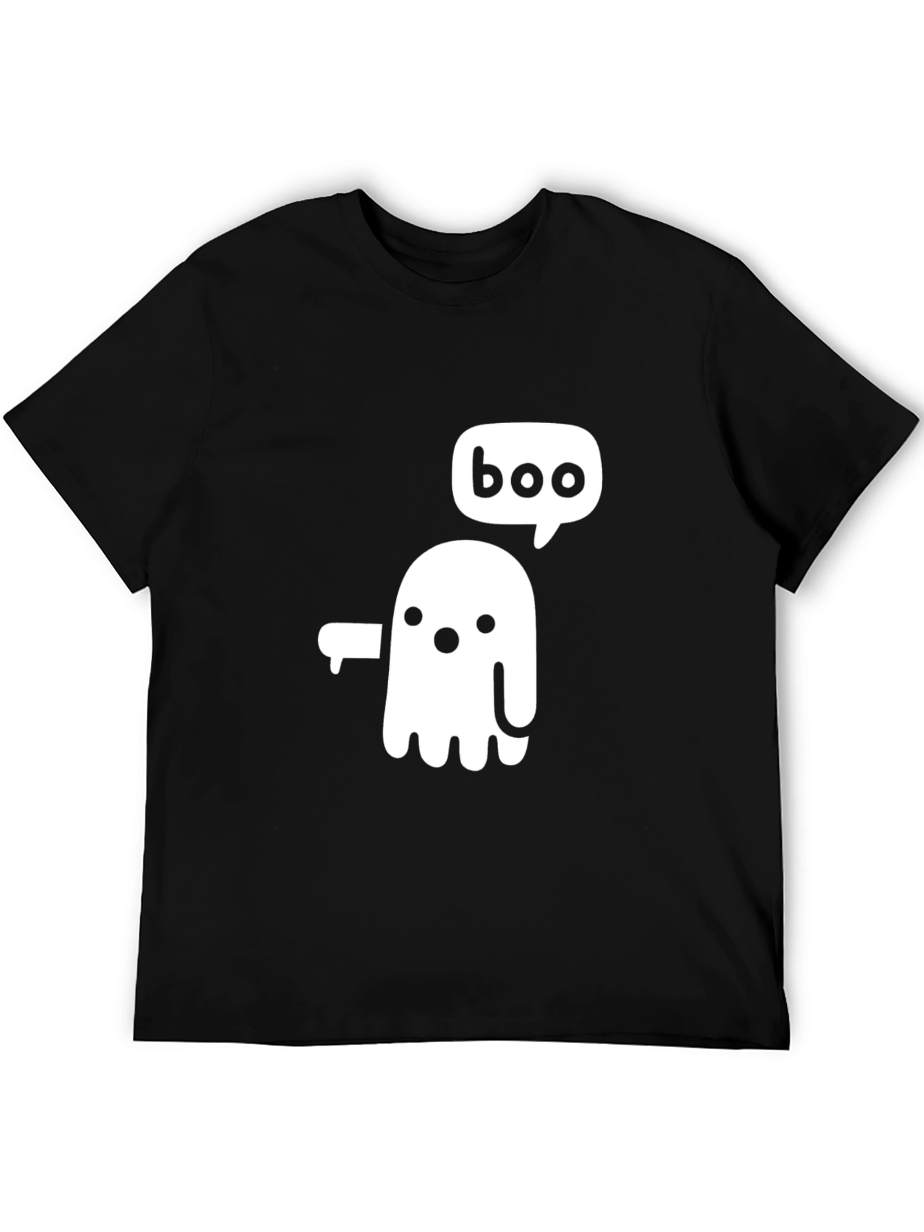 Boo Ghost Graphic Tee - Halloween Spooky Season