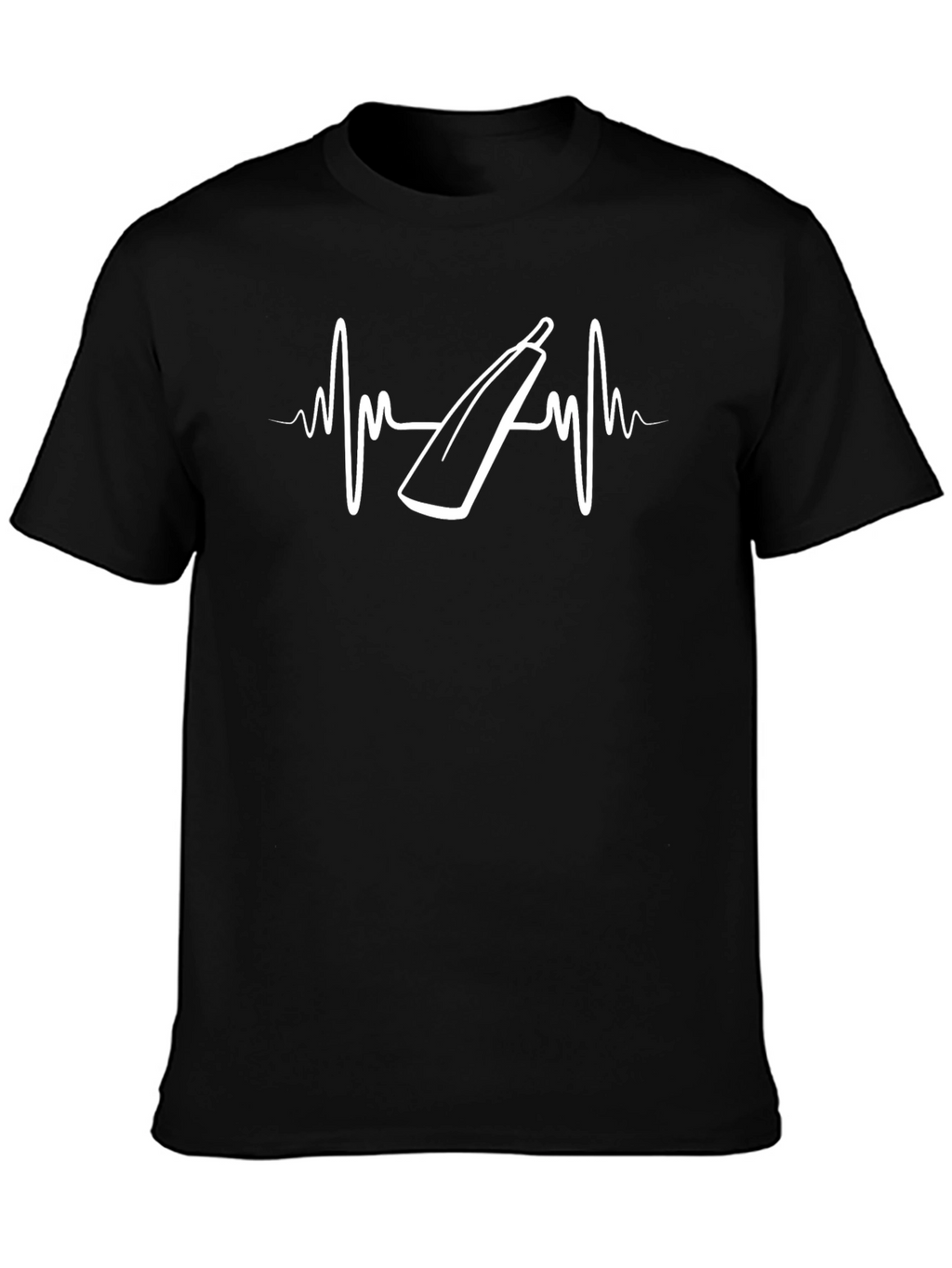 Baguette Heartbeat T-Shirt - Novelty Foodie Tee