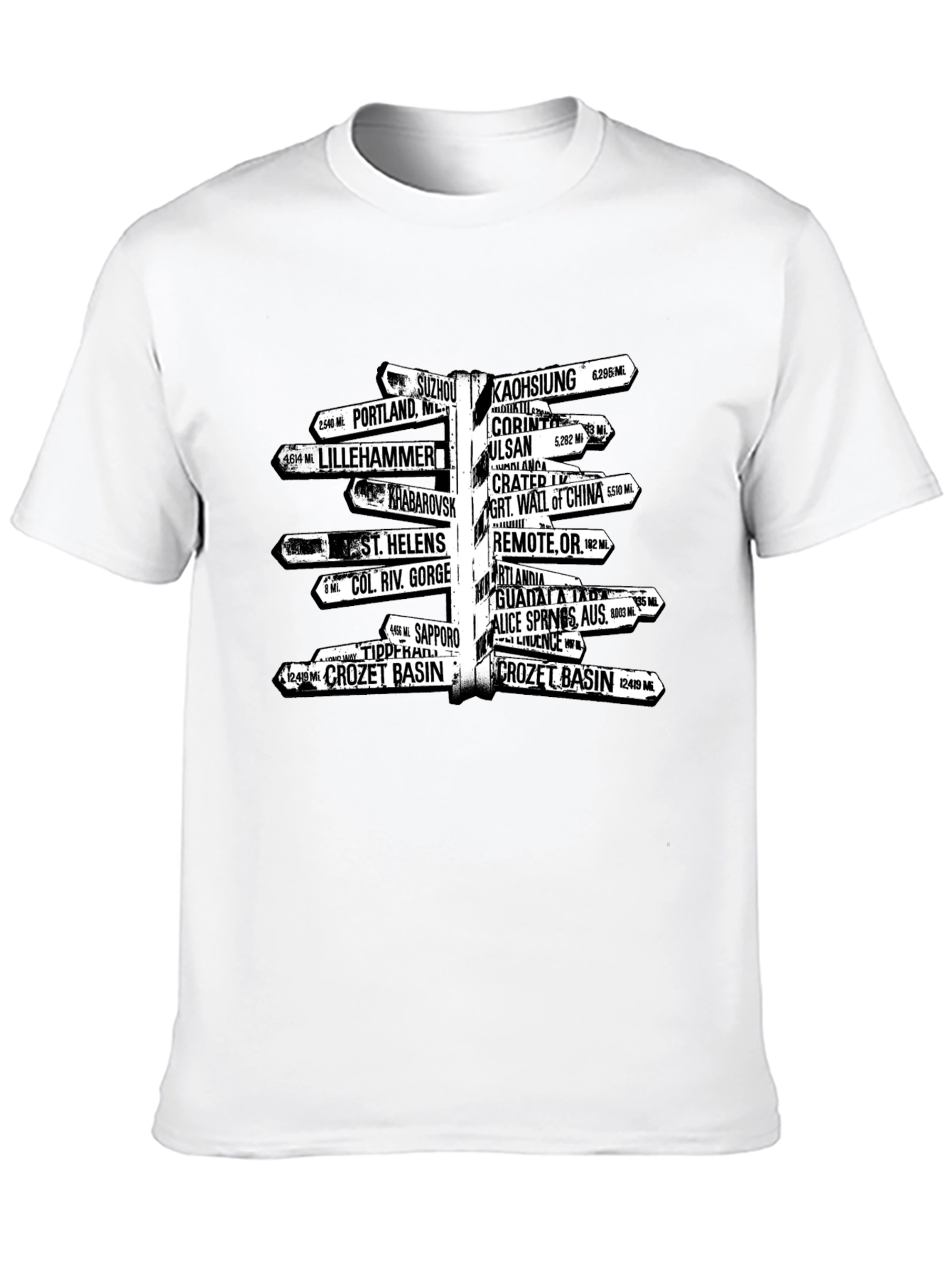 Wanderlust Directional Sign T-Shirt
