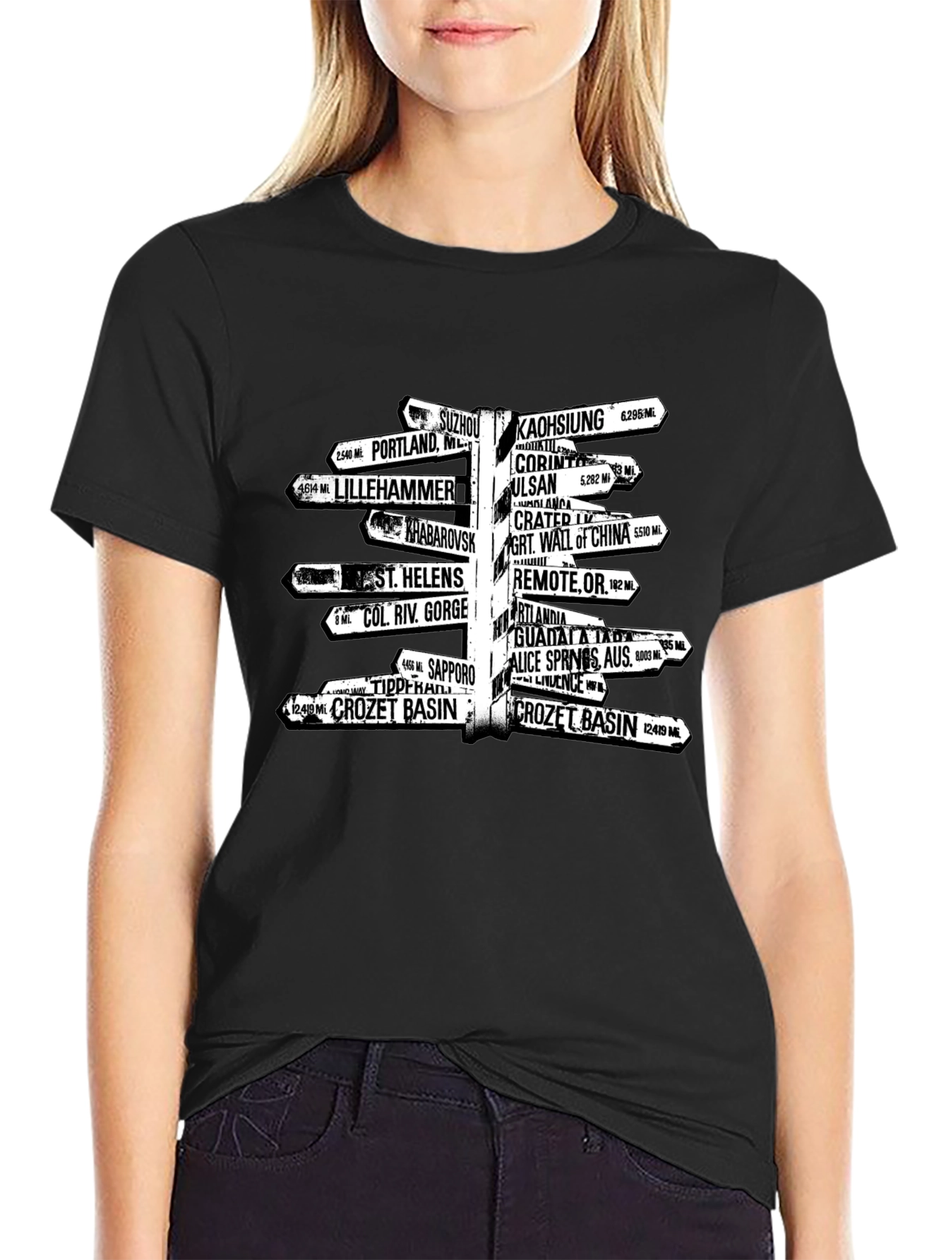 Wanderlust Directional Sign T-Shirt