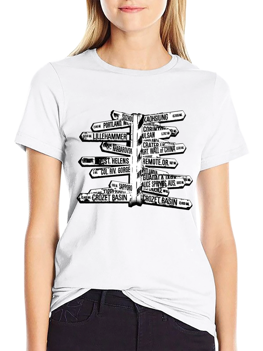 Wanderlust Directional Sign T-Shirt