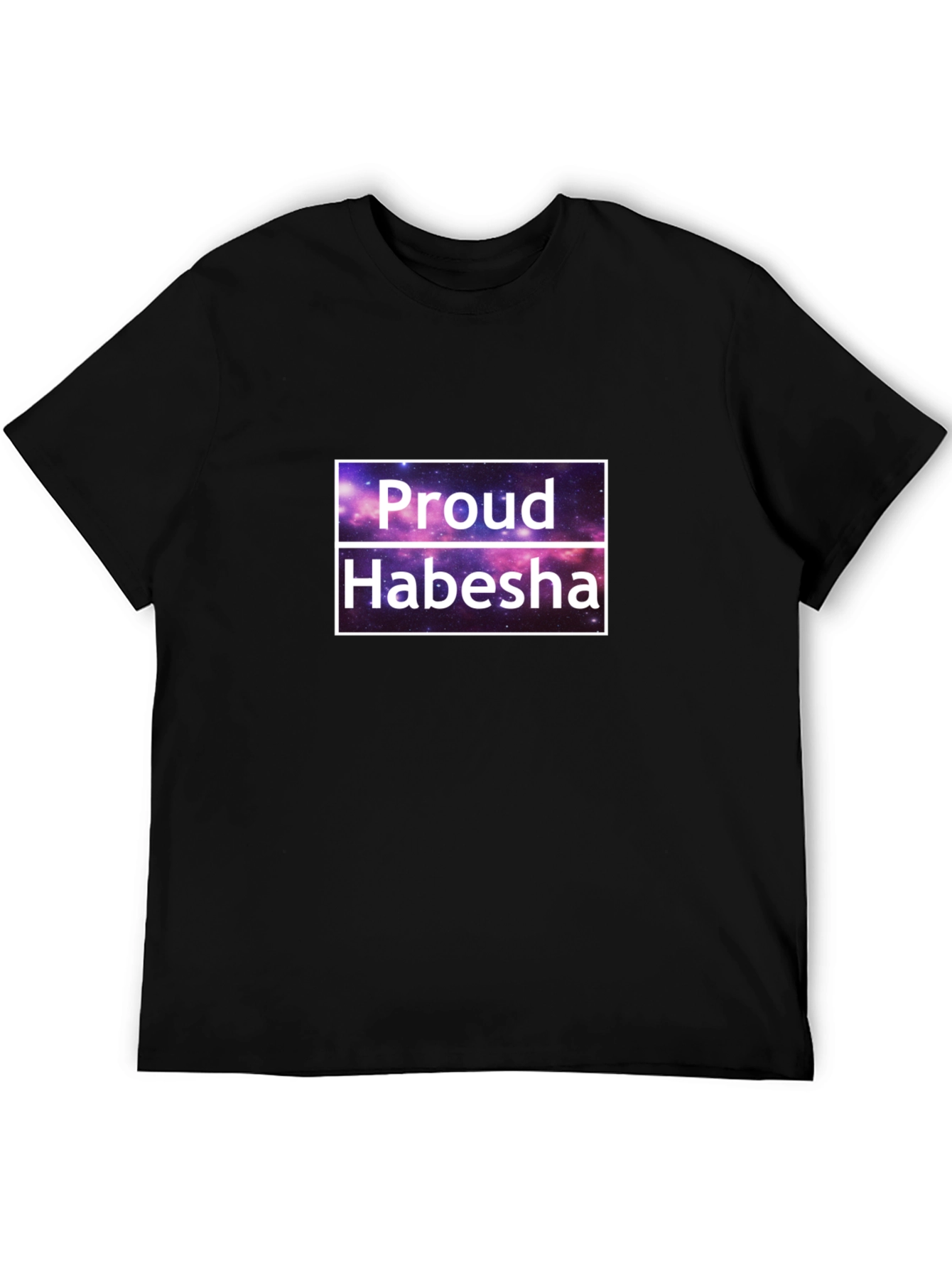 Proud Habesha T-Shirt - Galaxy Design