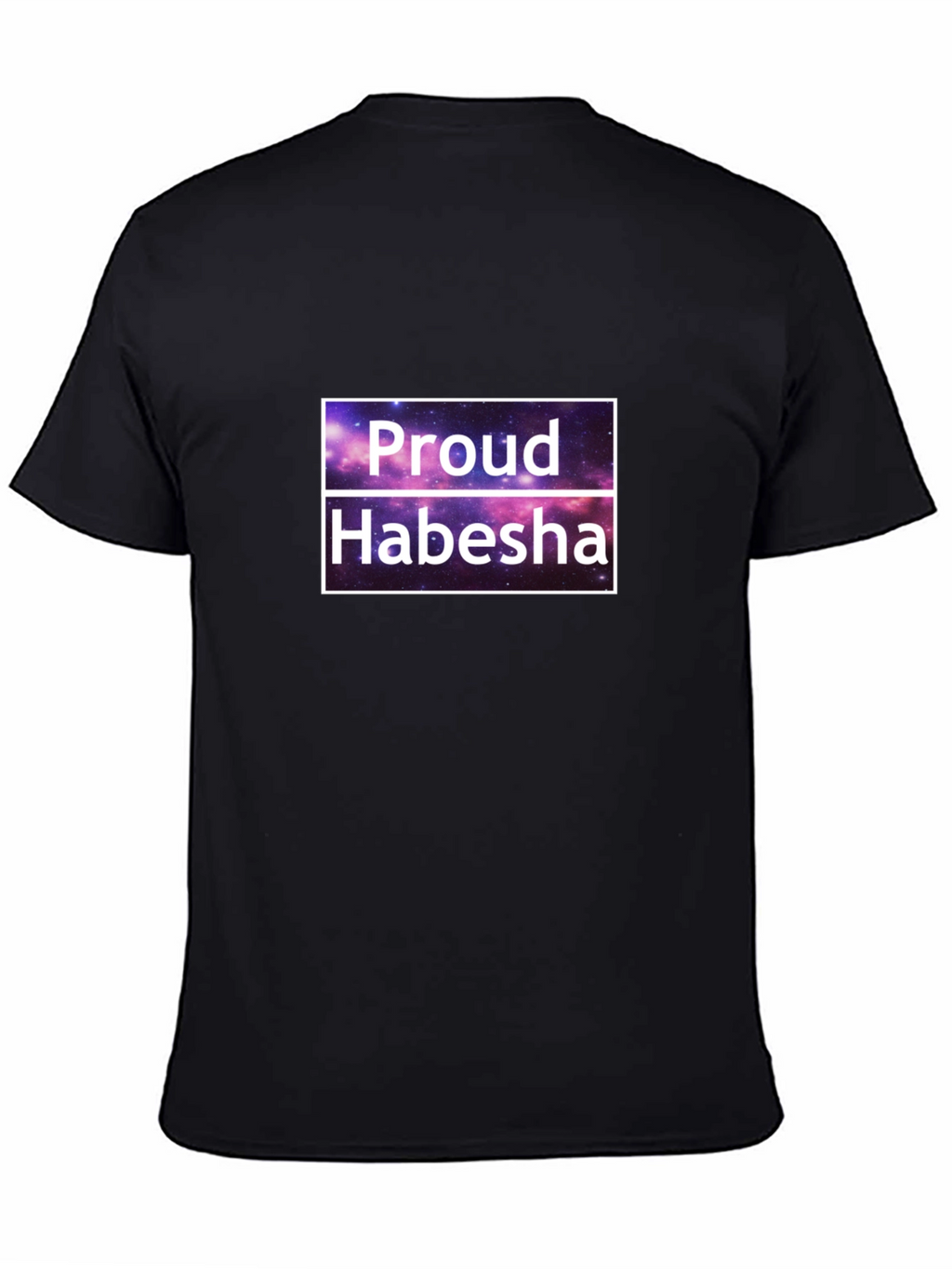 Proud Habesha T-Shirt - Galaxy Design