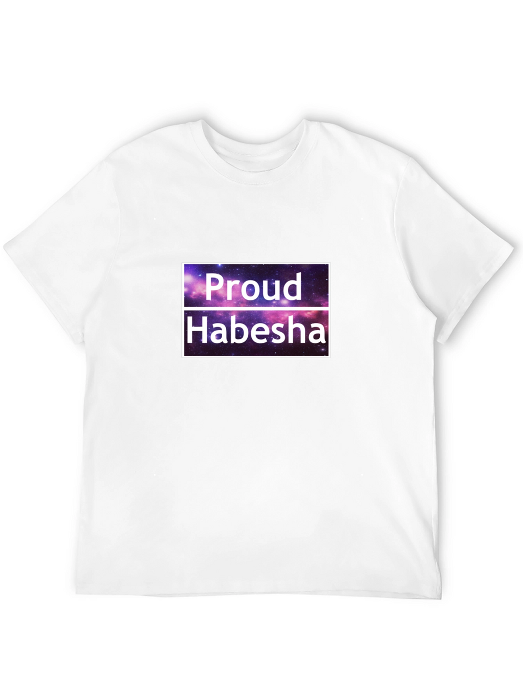 Proud Habesha T-Shirt - Galaxy Design
