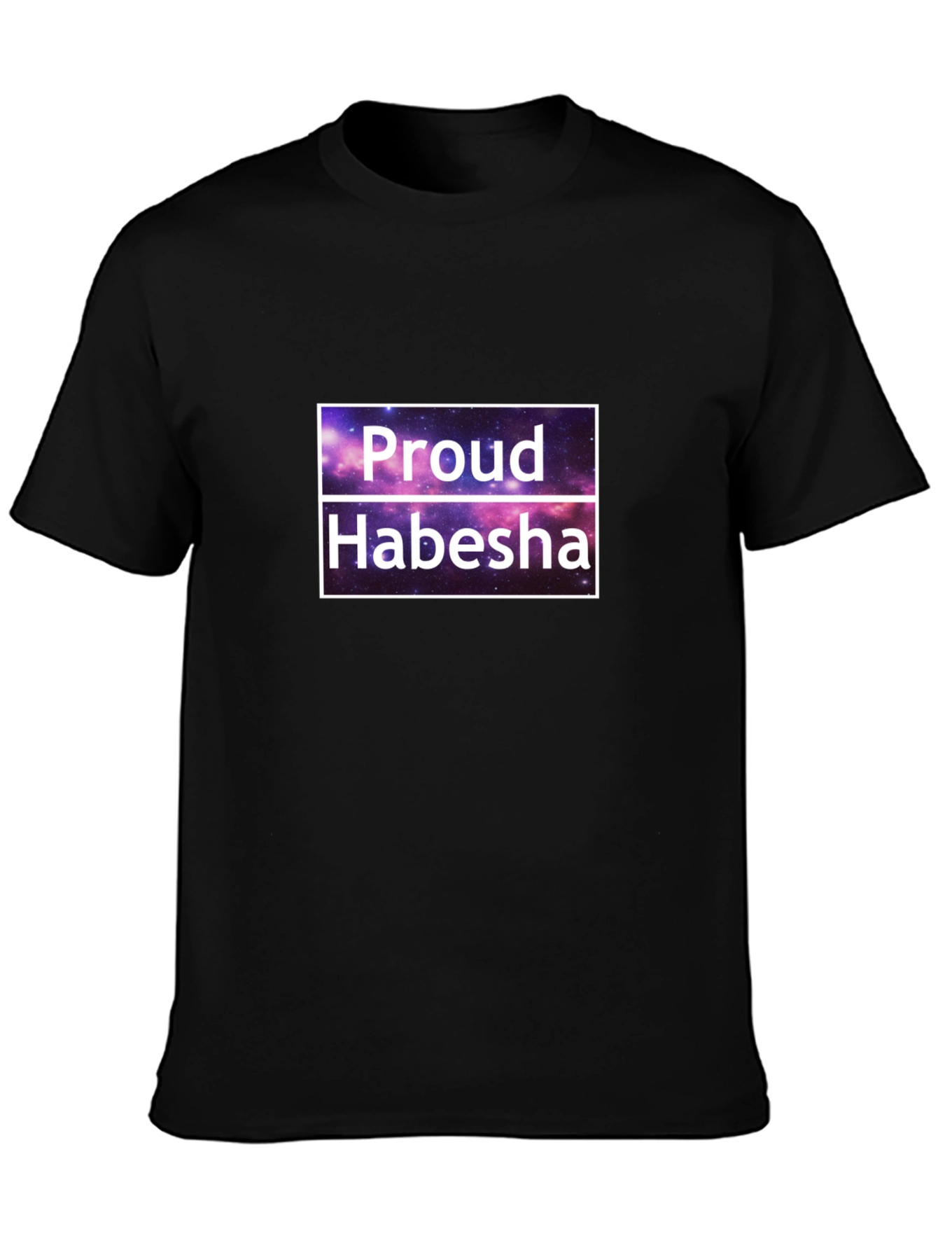 Proud Habesha T-Shirt - Galaxy Design