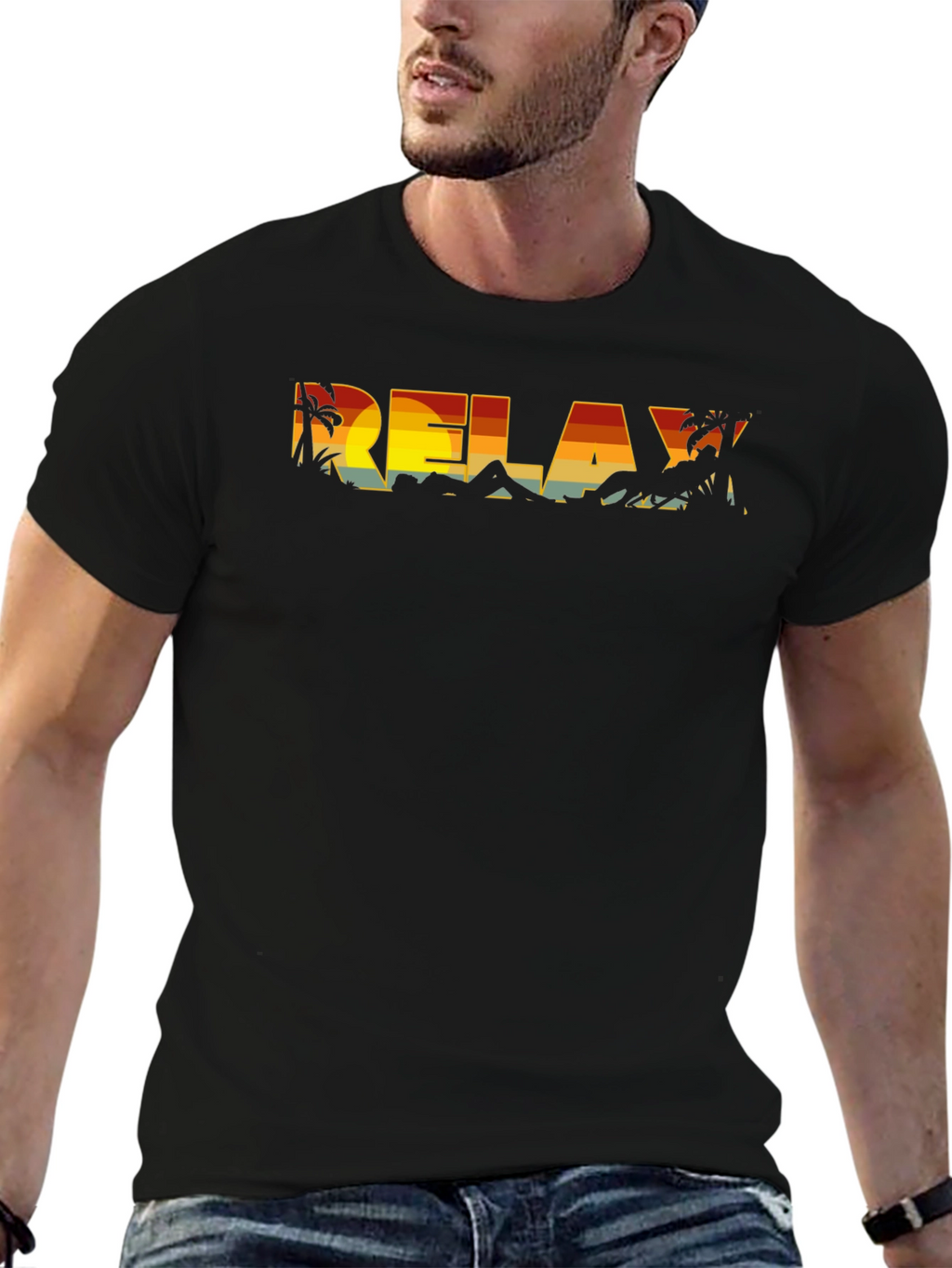 Relax Beach T-Shirt - Vacation Mode Activated