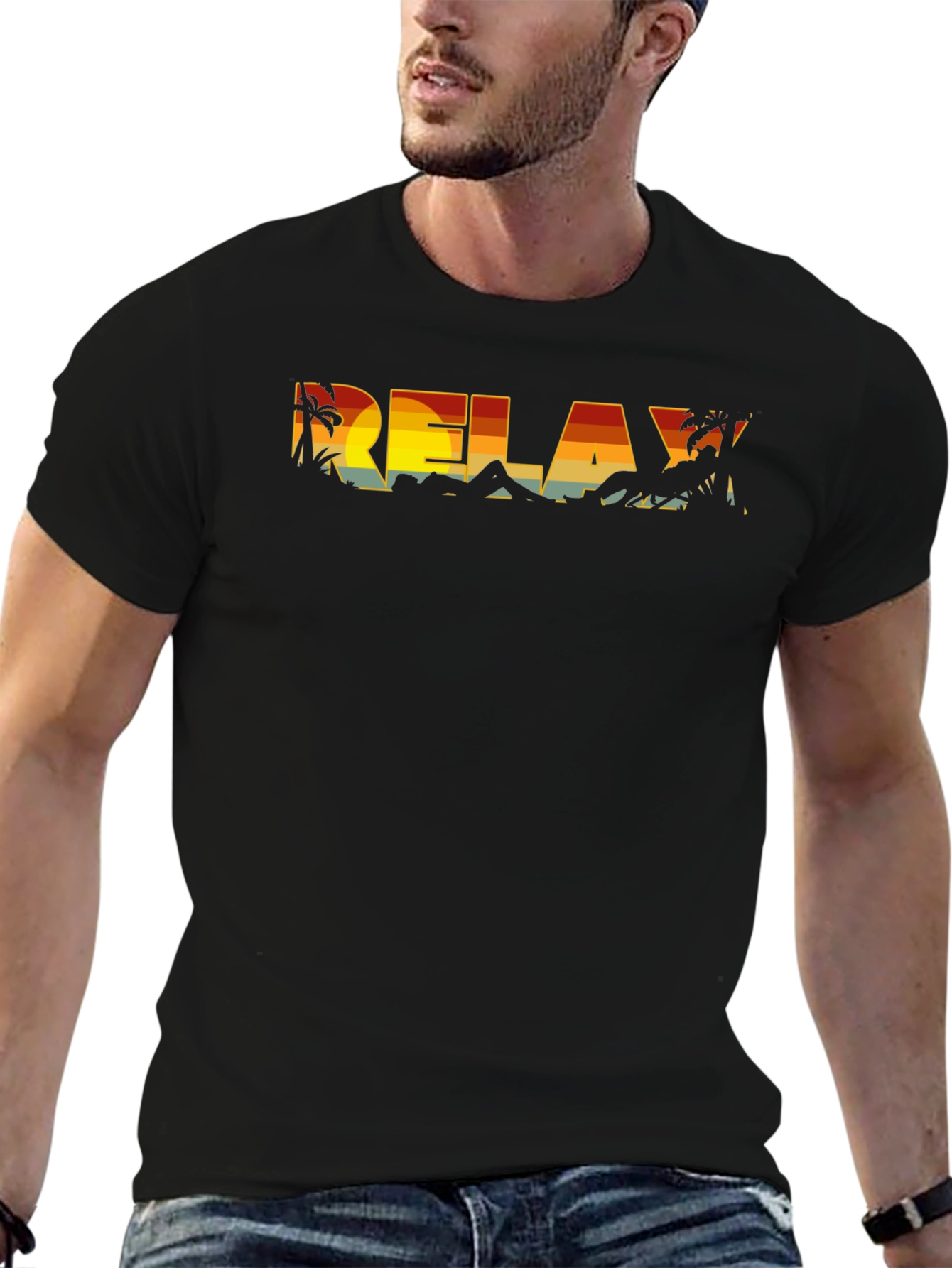 Relax Beach T-Shirt - Vacation Mode Activated
