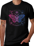 Bisexual Pride Moth Graphic T-Shirt