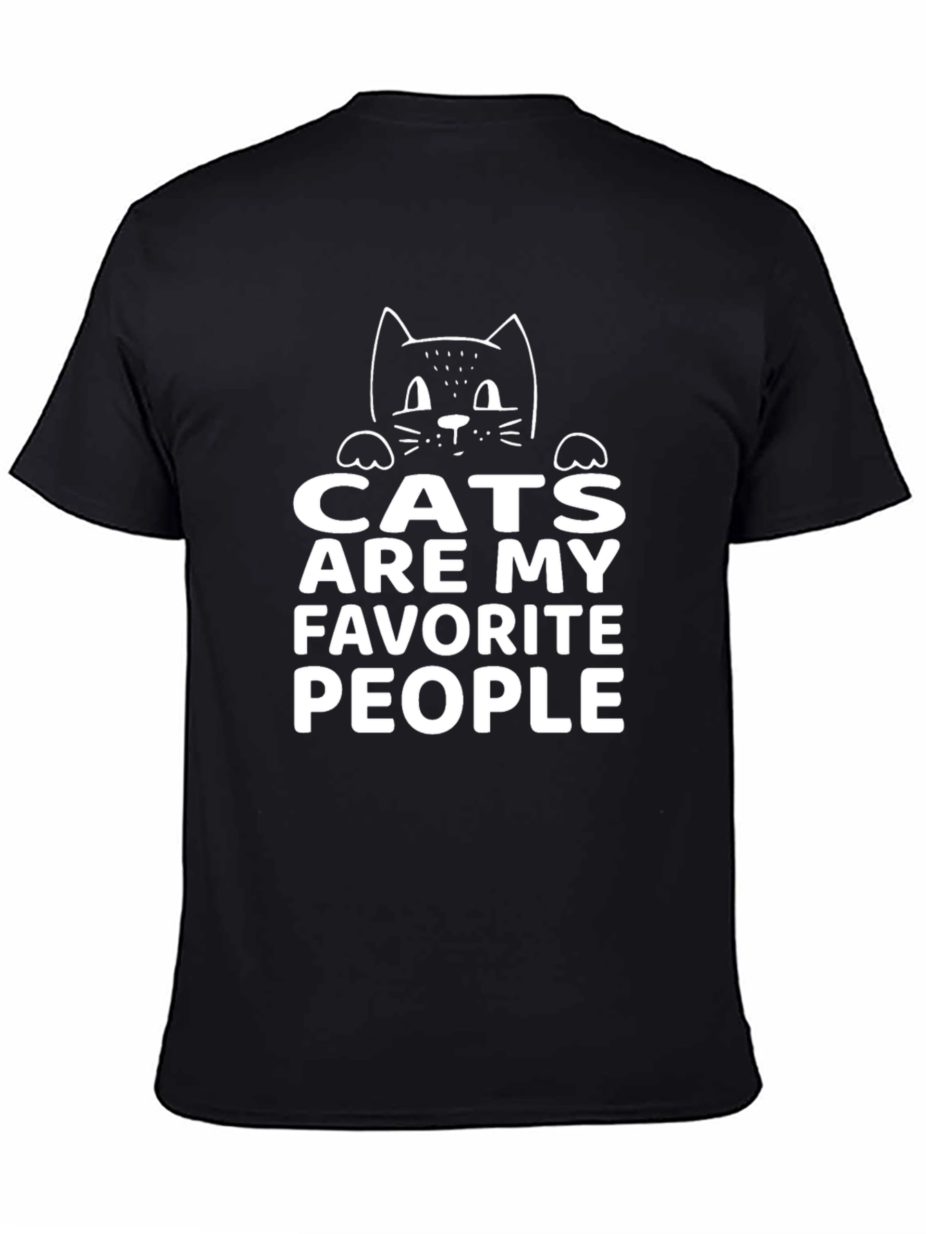 Cats are My Favorite People Tee