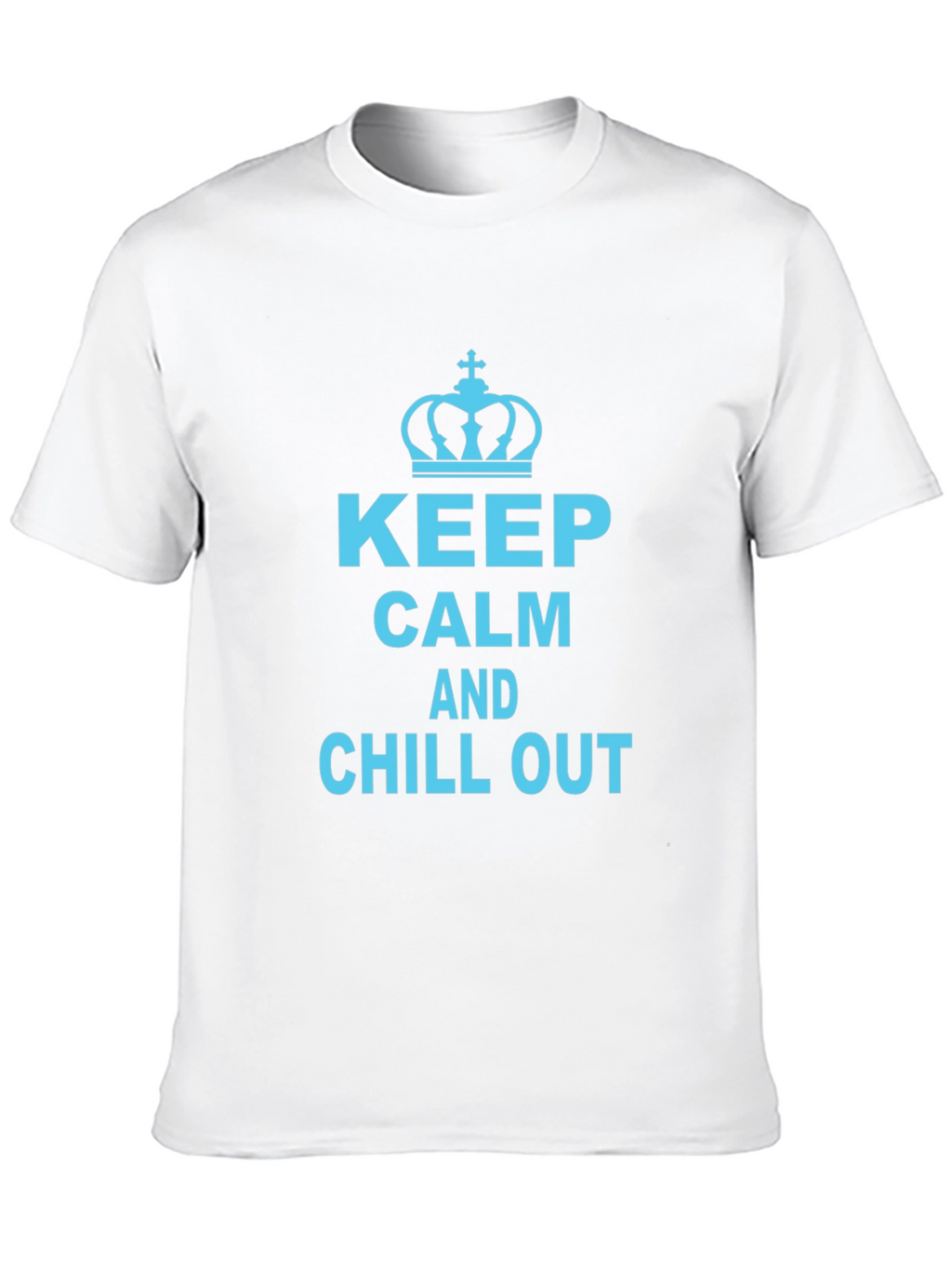 Keep Calm and Chill Out Graphic T-Shirt