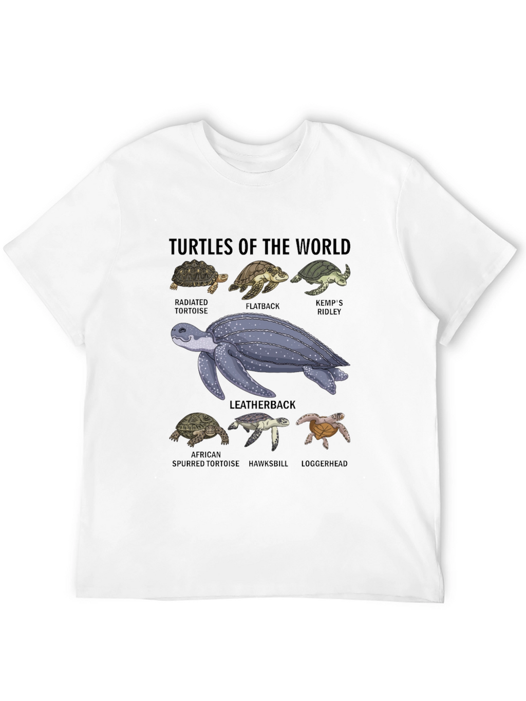 Turtles of the World Graphic T-Shirt