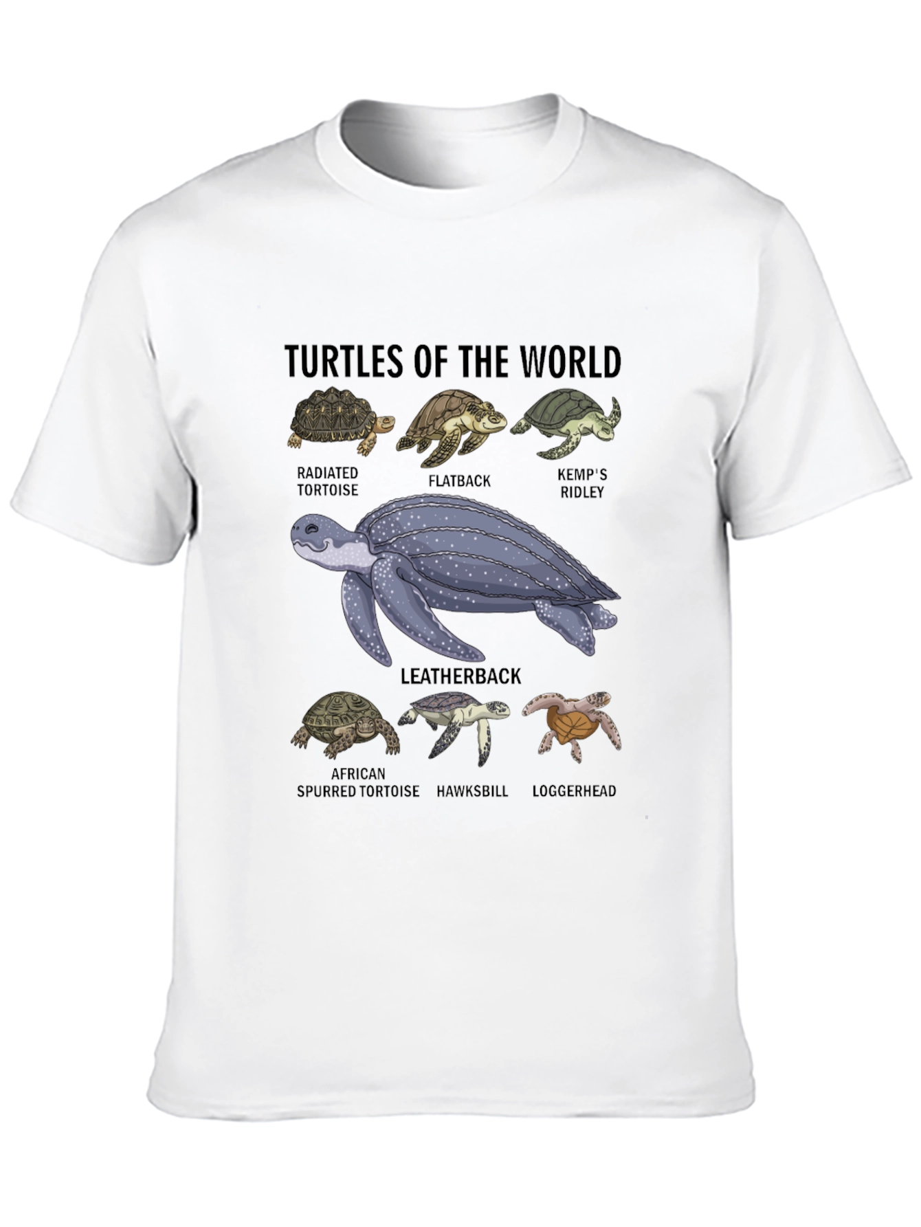 Turtles of the World Graphic T-Shirt