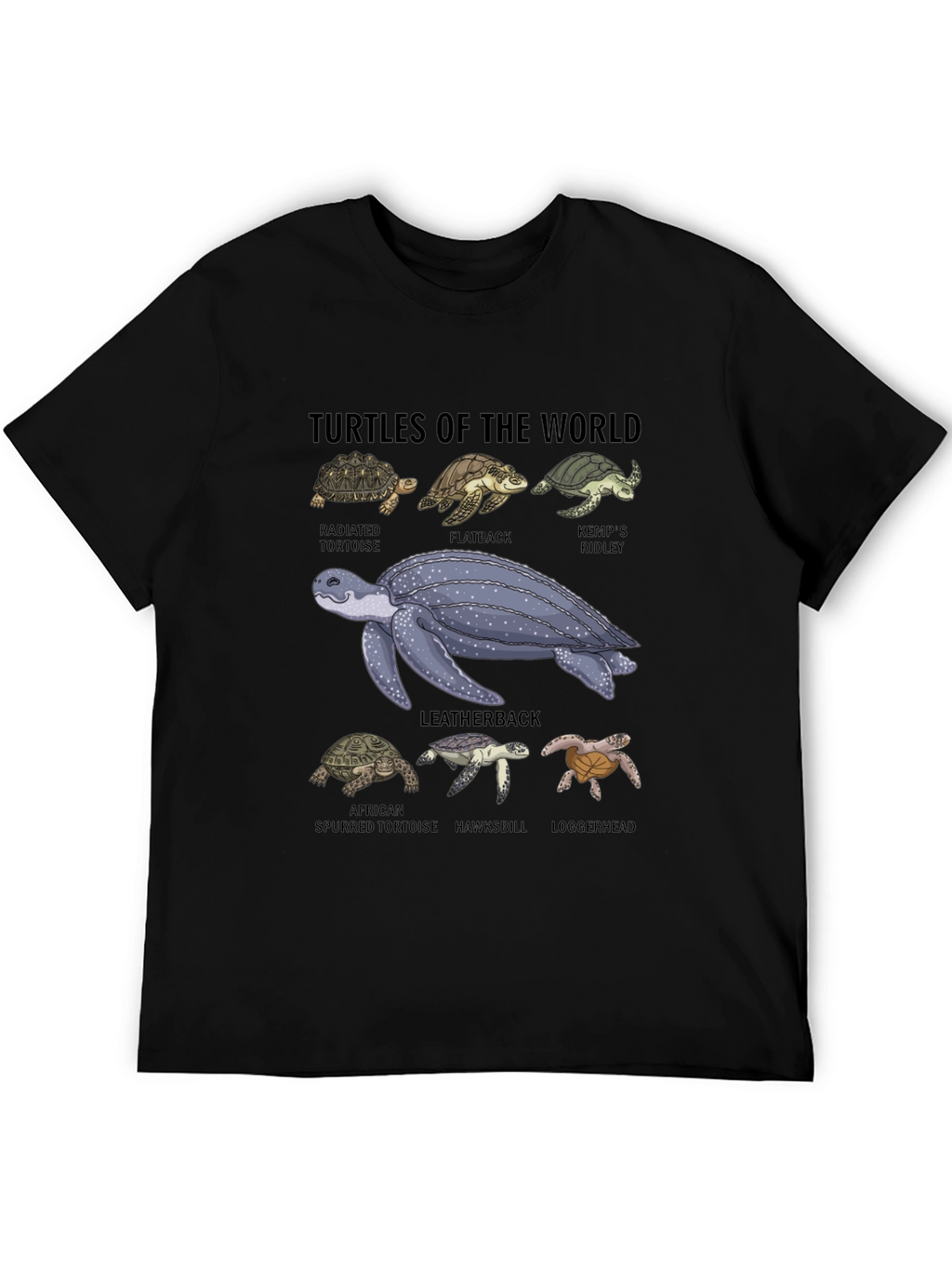 Turtles of the World Graphic T-Shirt