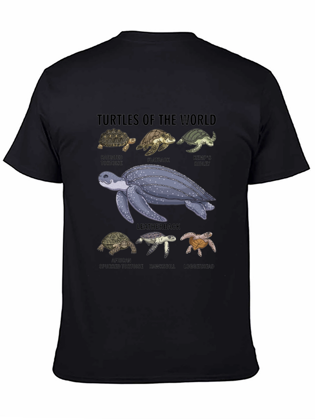Turtles of the World Graphic T-Shirt