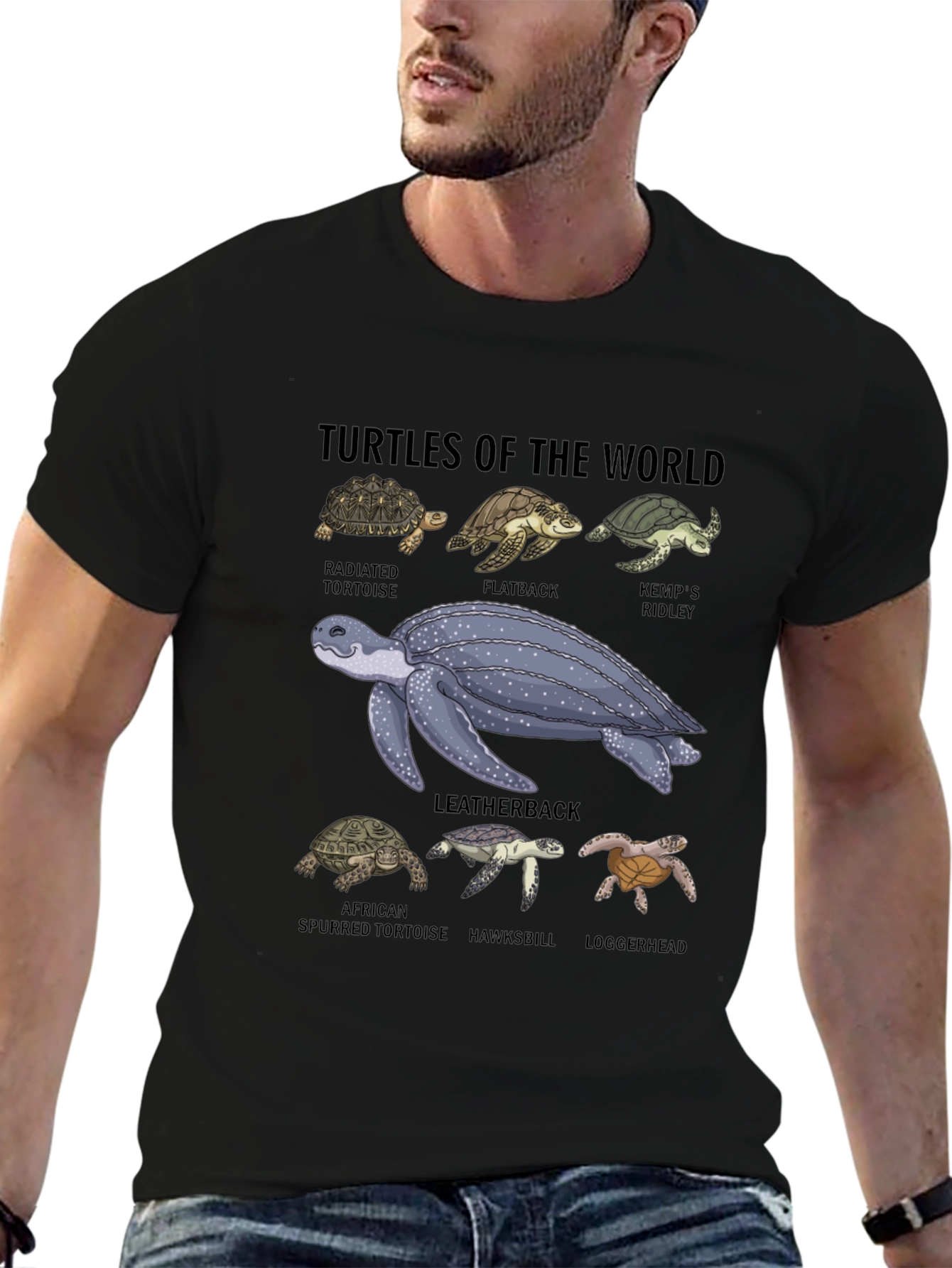 Turtles of the World Graphic T-Shirt