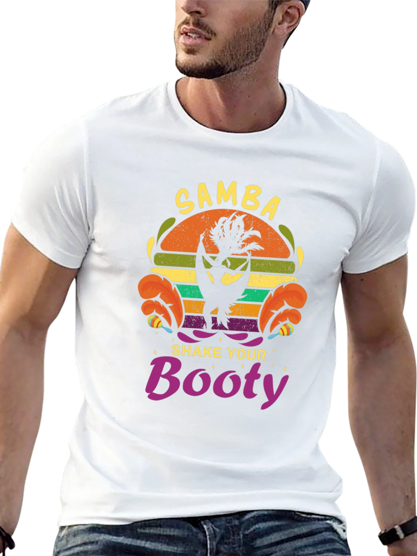 Samba Shake Your Booty Black T-Shirt