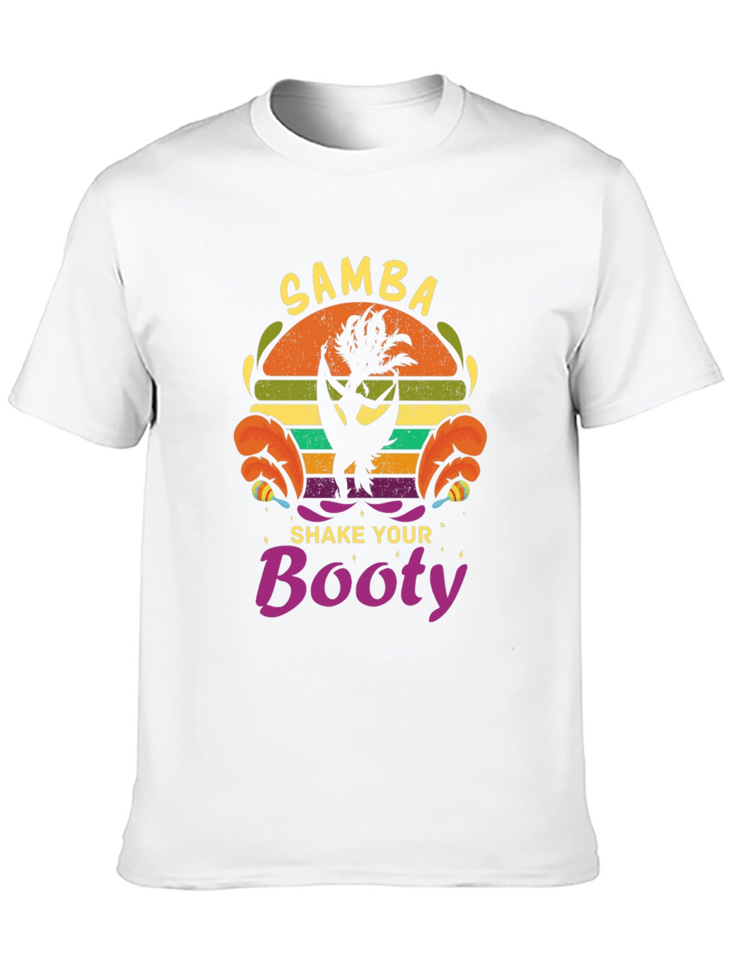 Samba Shake Your Booty Black T-Shirt