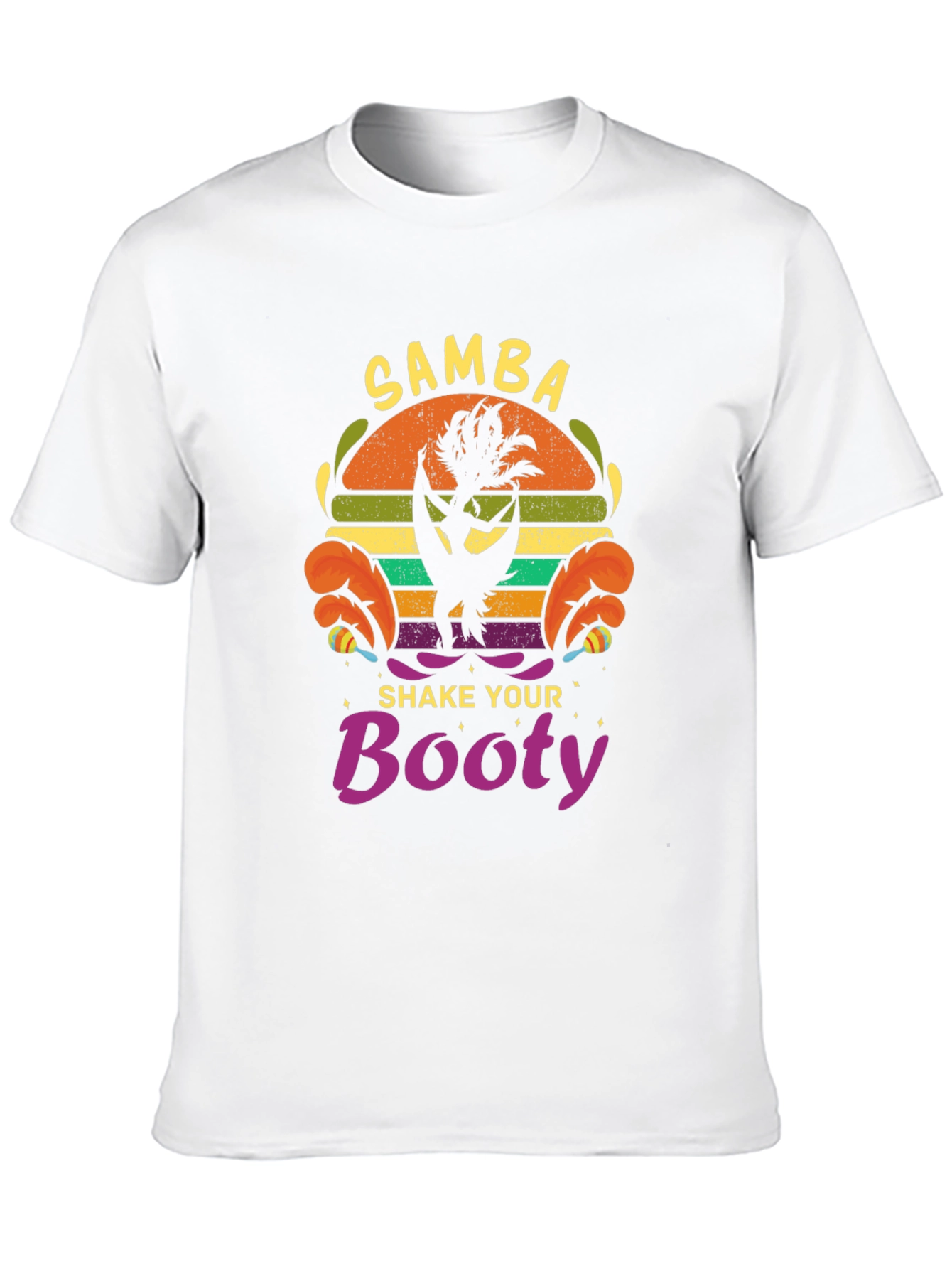 Samba Shake Your Booty Black T-Shirt