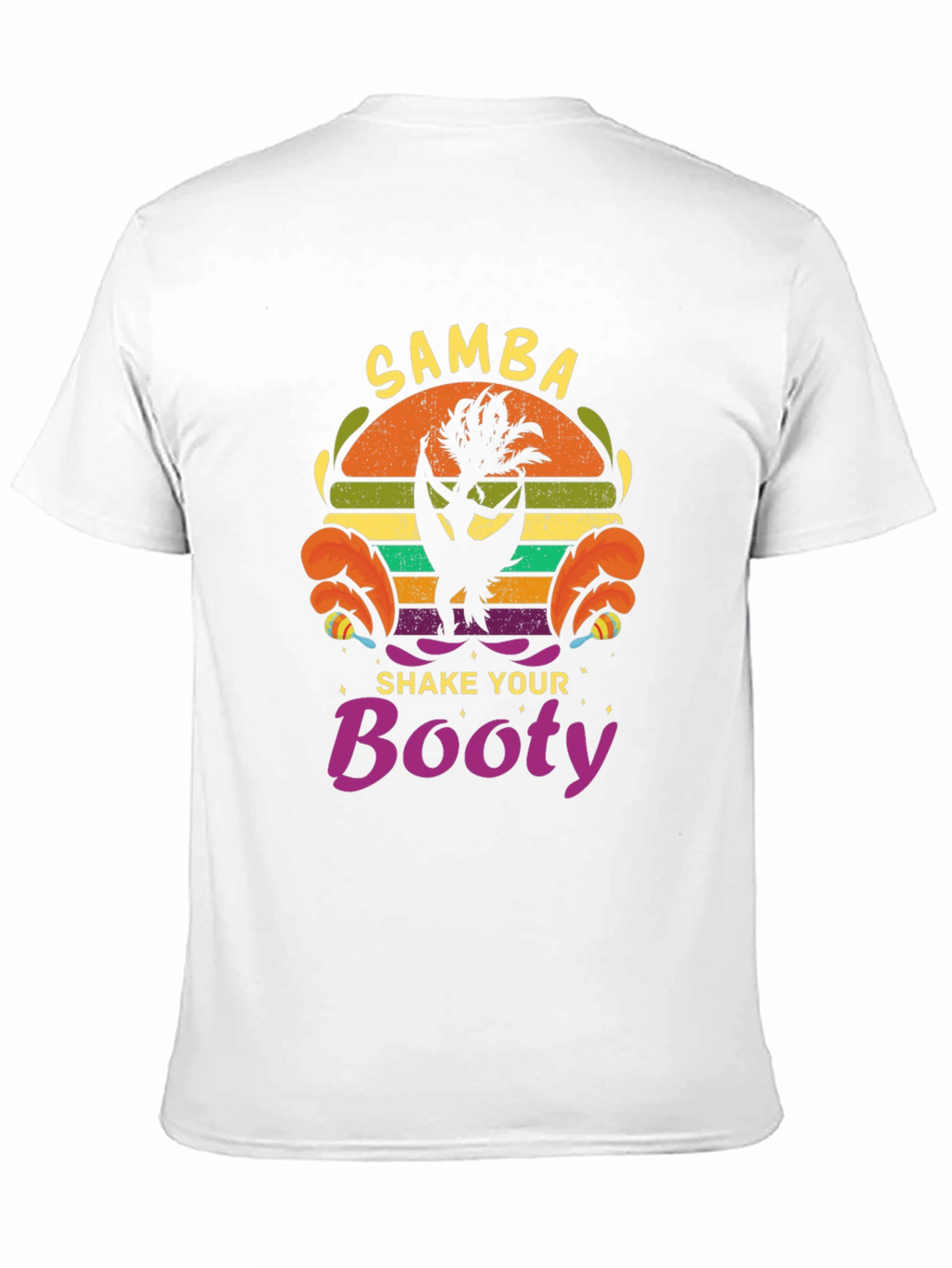 Samba Shake Your Booty Black T-Shirt