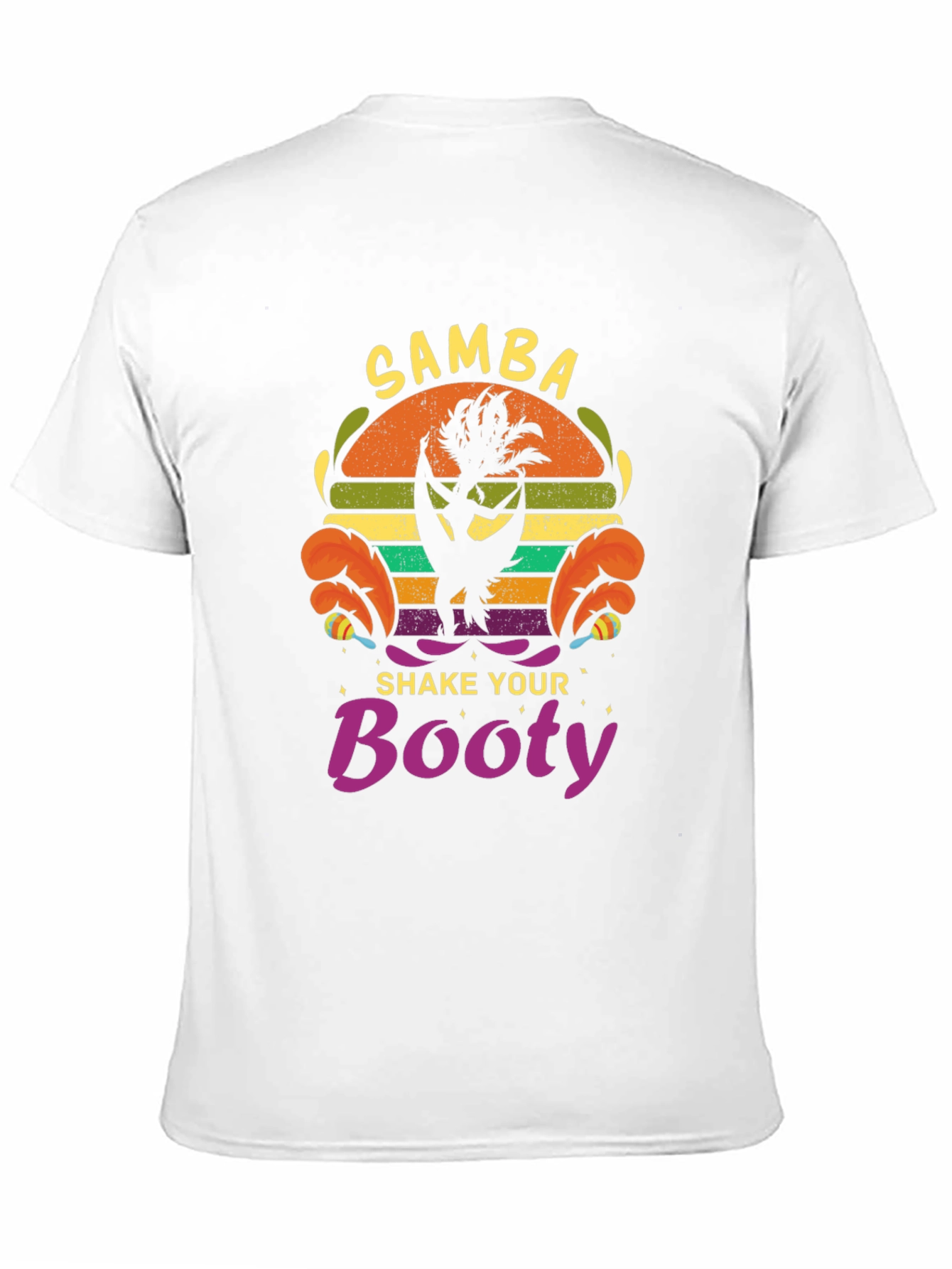 Samba Shake Your Booty Black T-Shirt