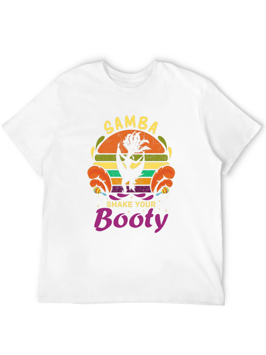 Samba Shake Your Booty Black T-Shirt