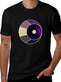 Cosmic Eye Graphic Tee - Modern Galaxy Design