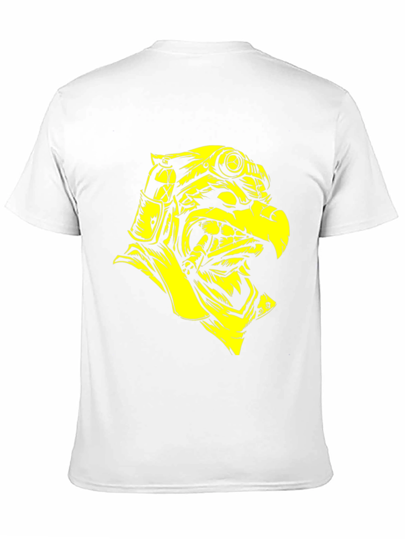 Steampunk Eagle Graphic Tee - Black