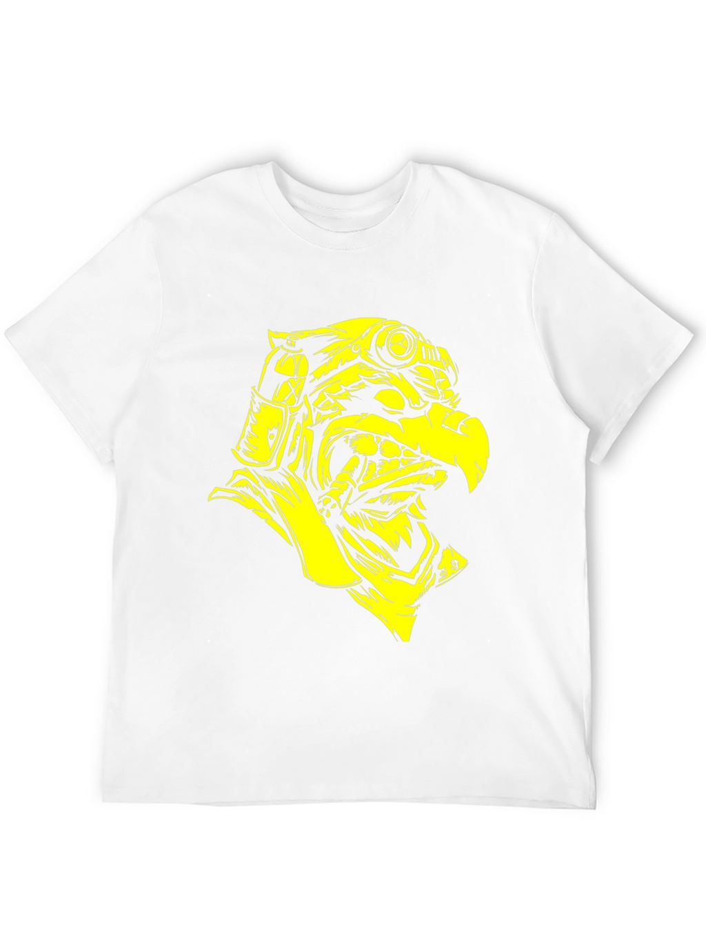 Steampunk Eagle Graphic Tee - Black