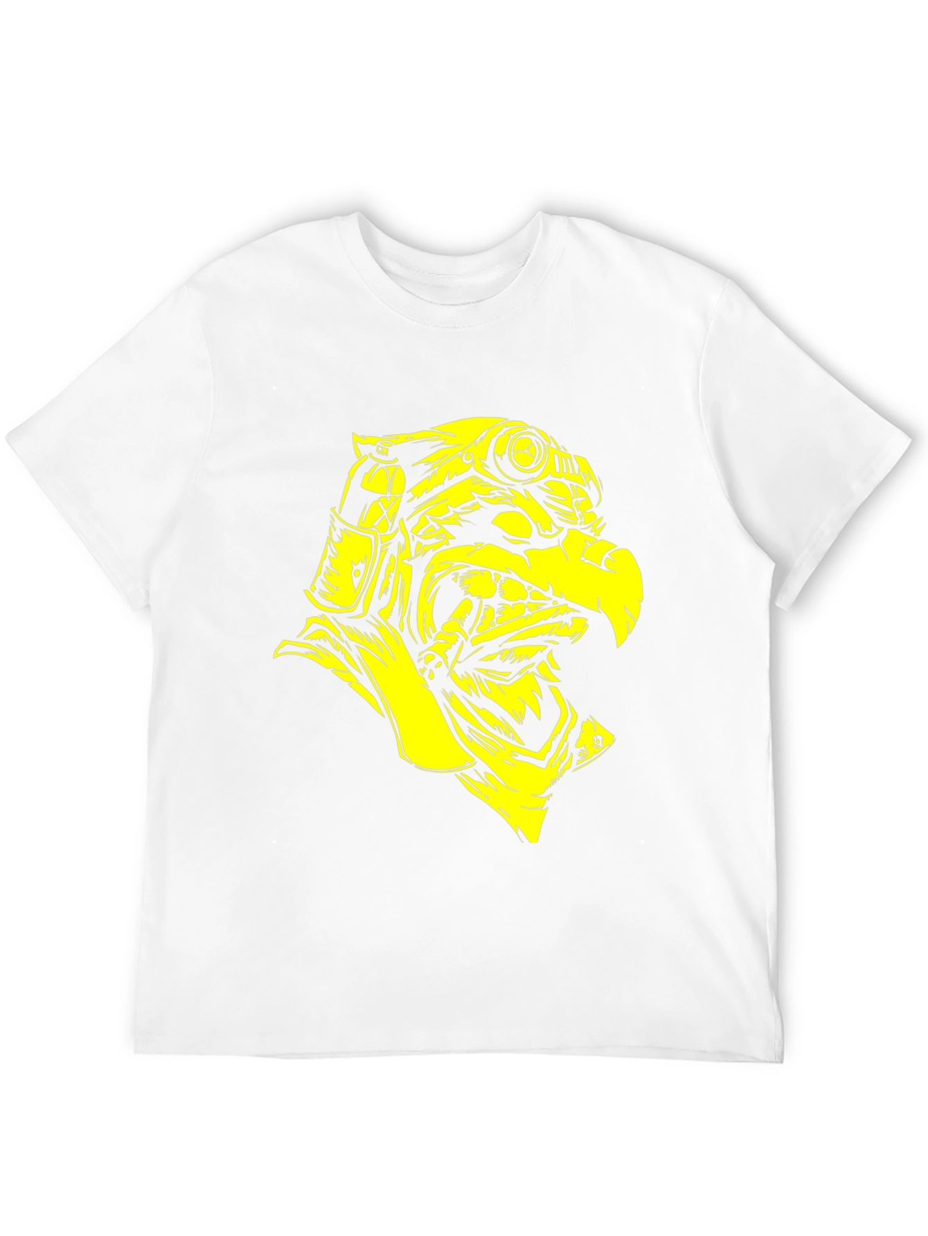 Steampunk Eagle Graphic Tee - Black